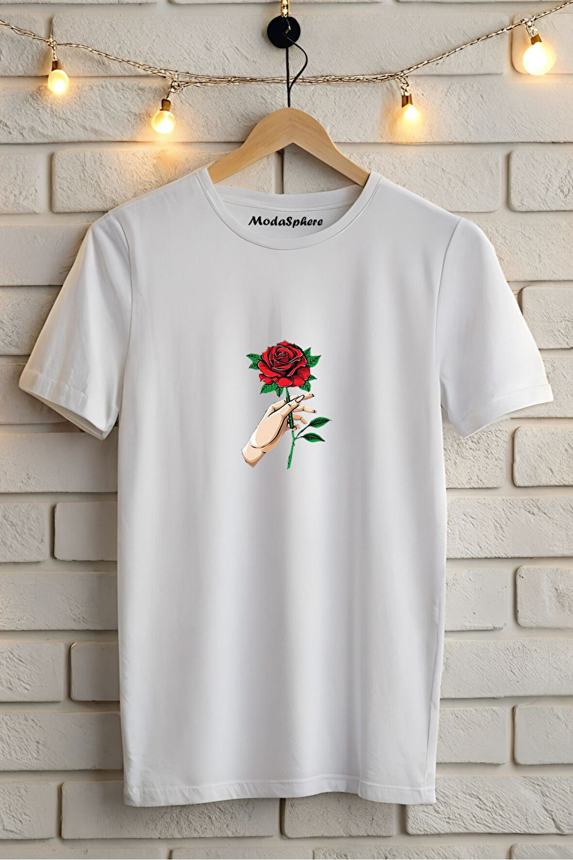 Baskılı Unisex Oversize Tişört Battal Boy