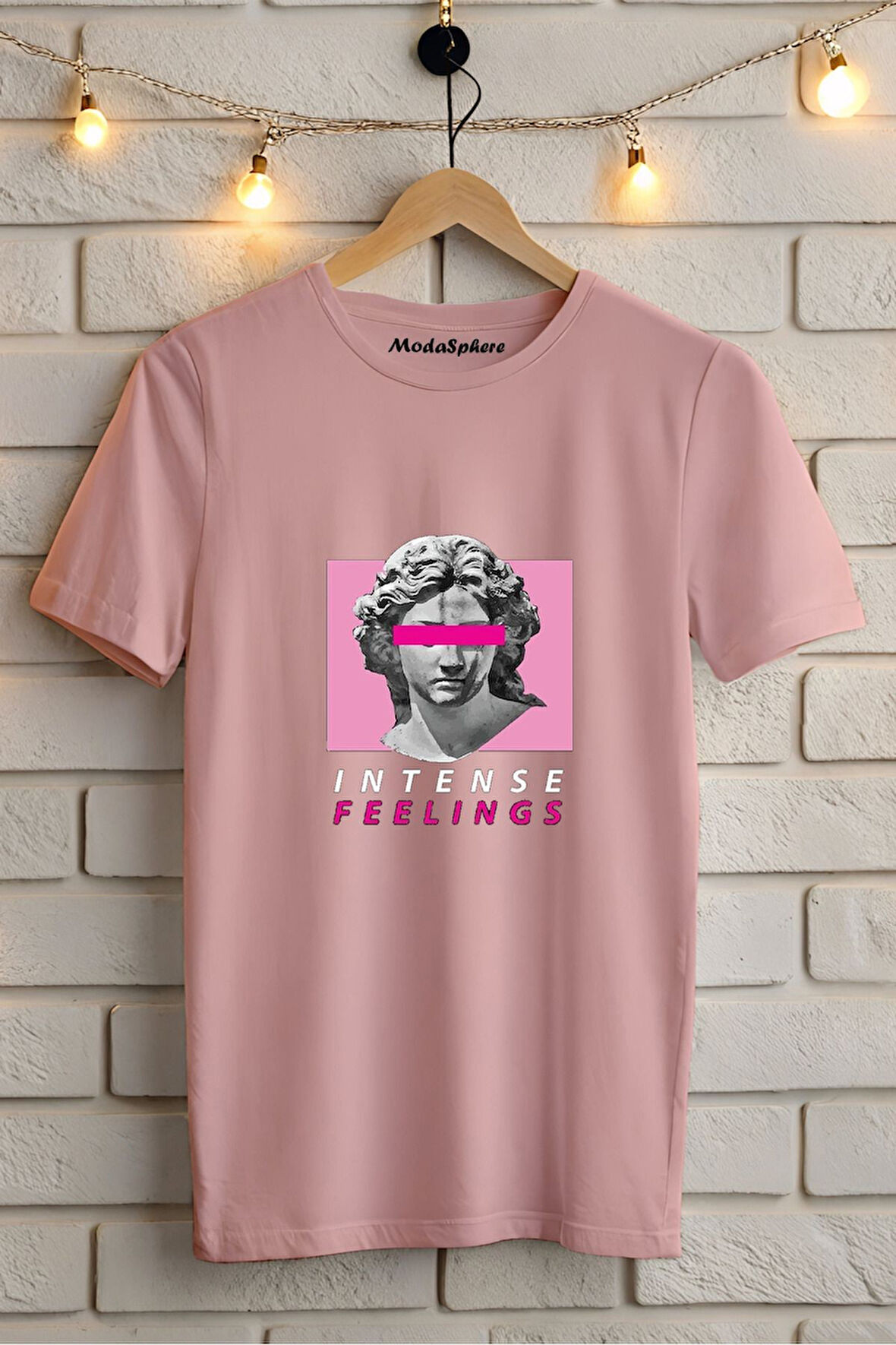 Baskılı Unisex Oversize Tişört Battal Boy