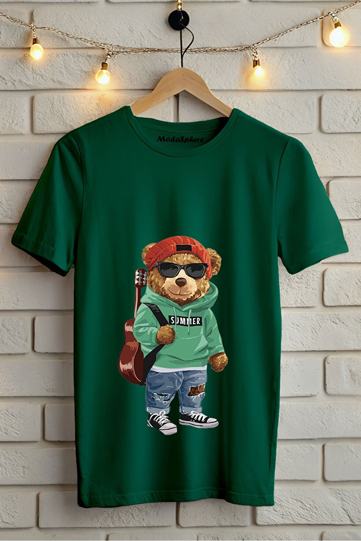 Baskılı Unisex Oversize Tişört