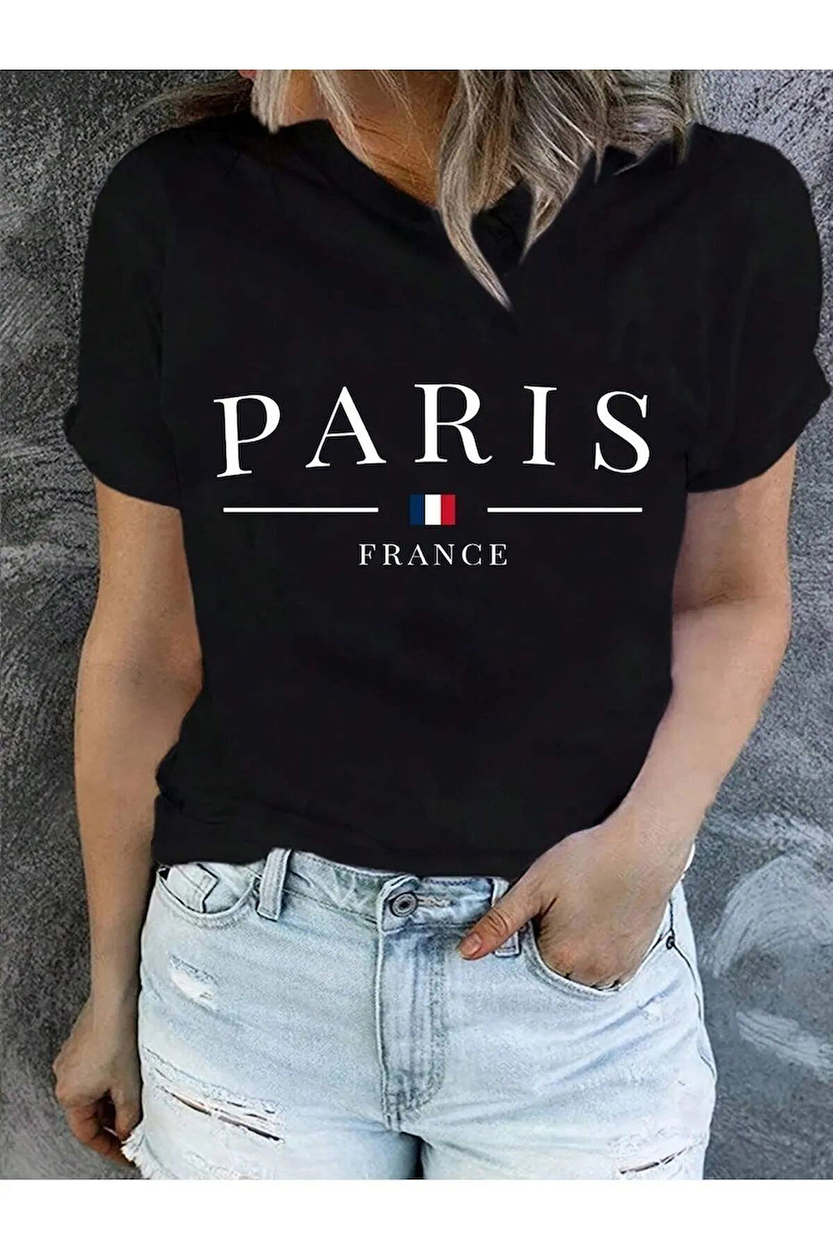 Unisex Oversize Baskılı Pamuklu Bisiklet Yaka Kısa Kollu T-shirt