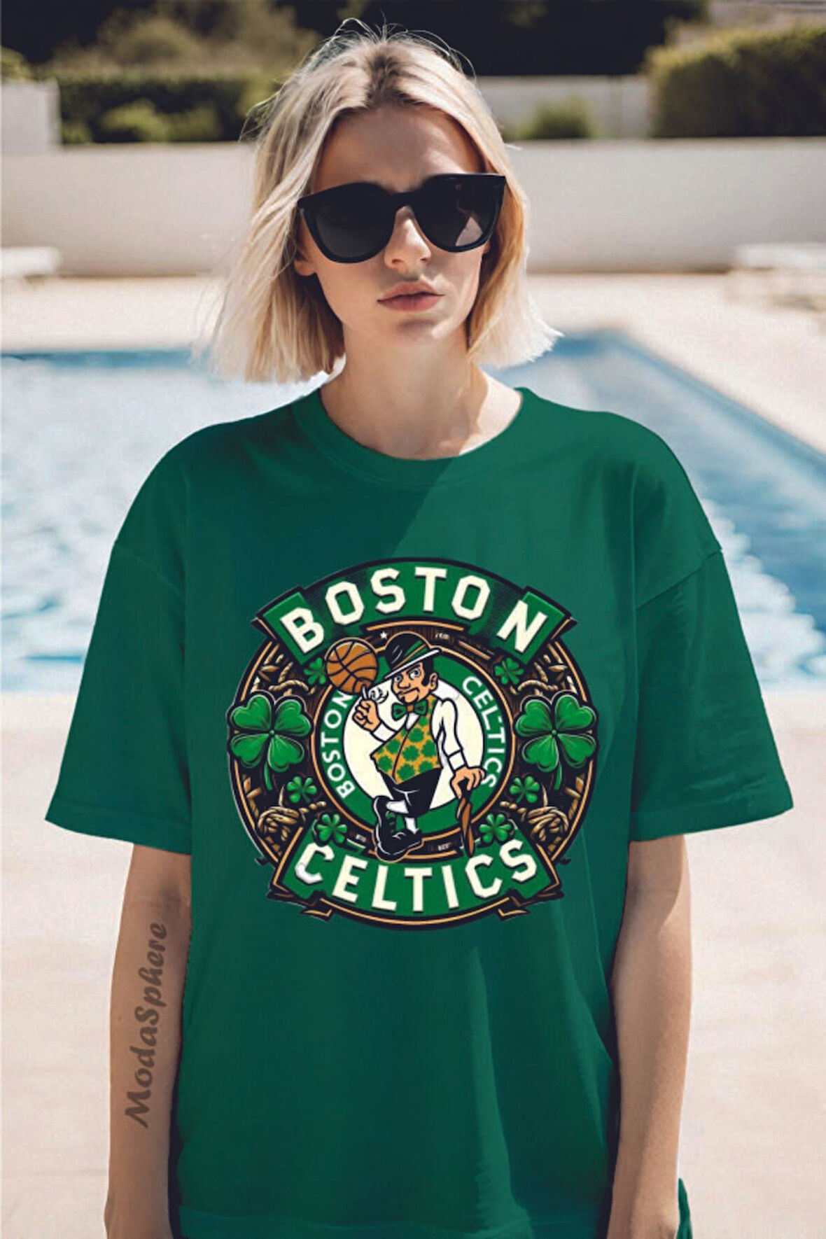 Baskılı Unisex Oversize Tişört
