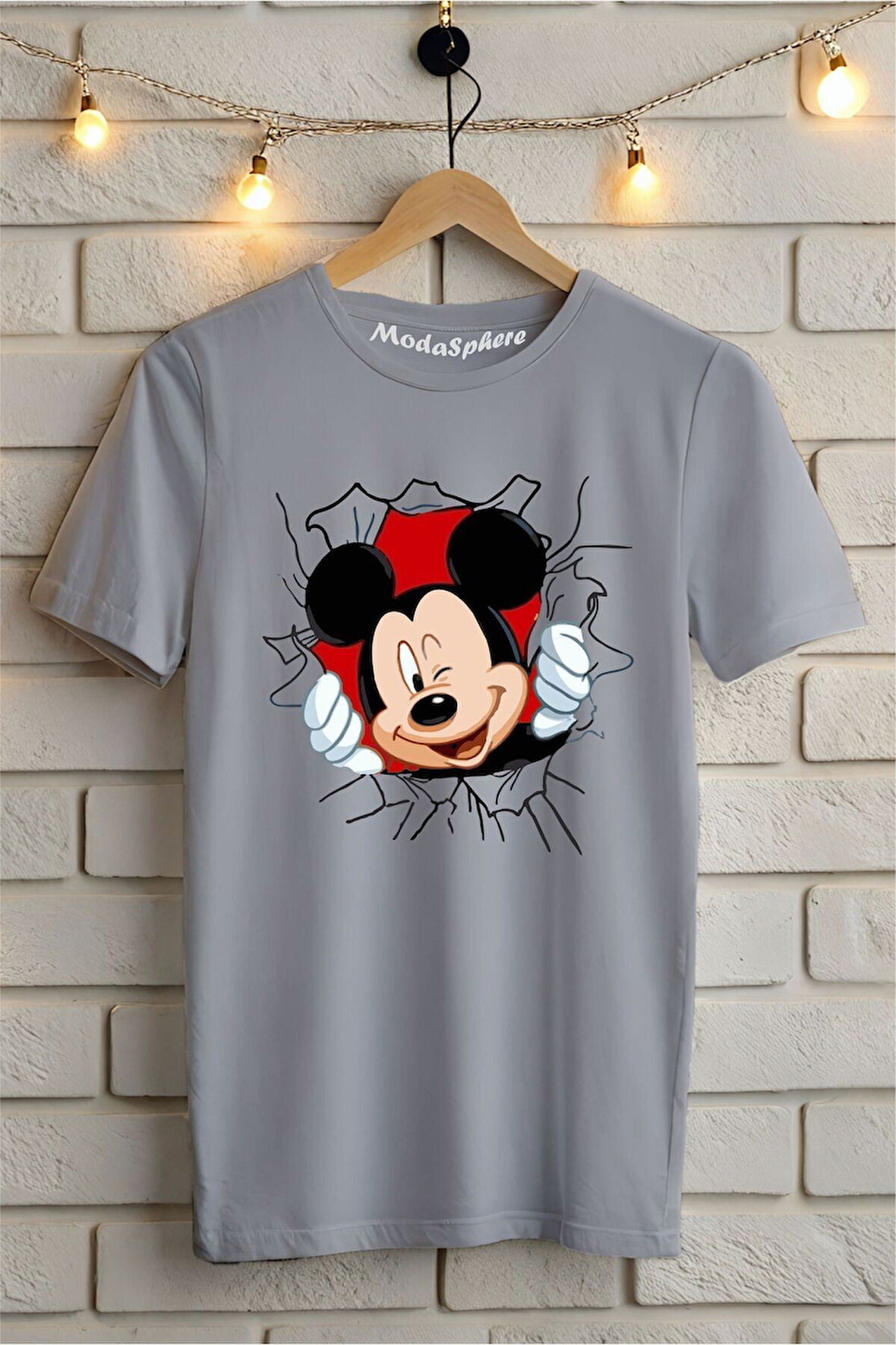 Baskılı Unisex Oversize Tişört