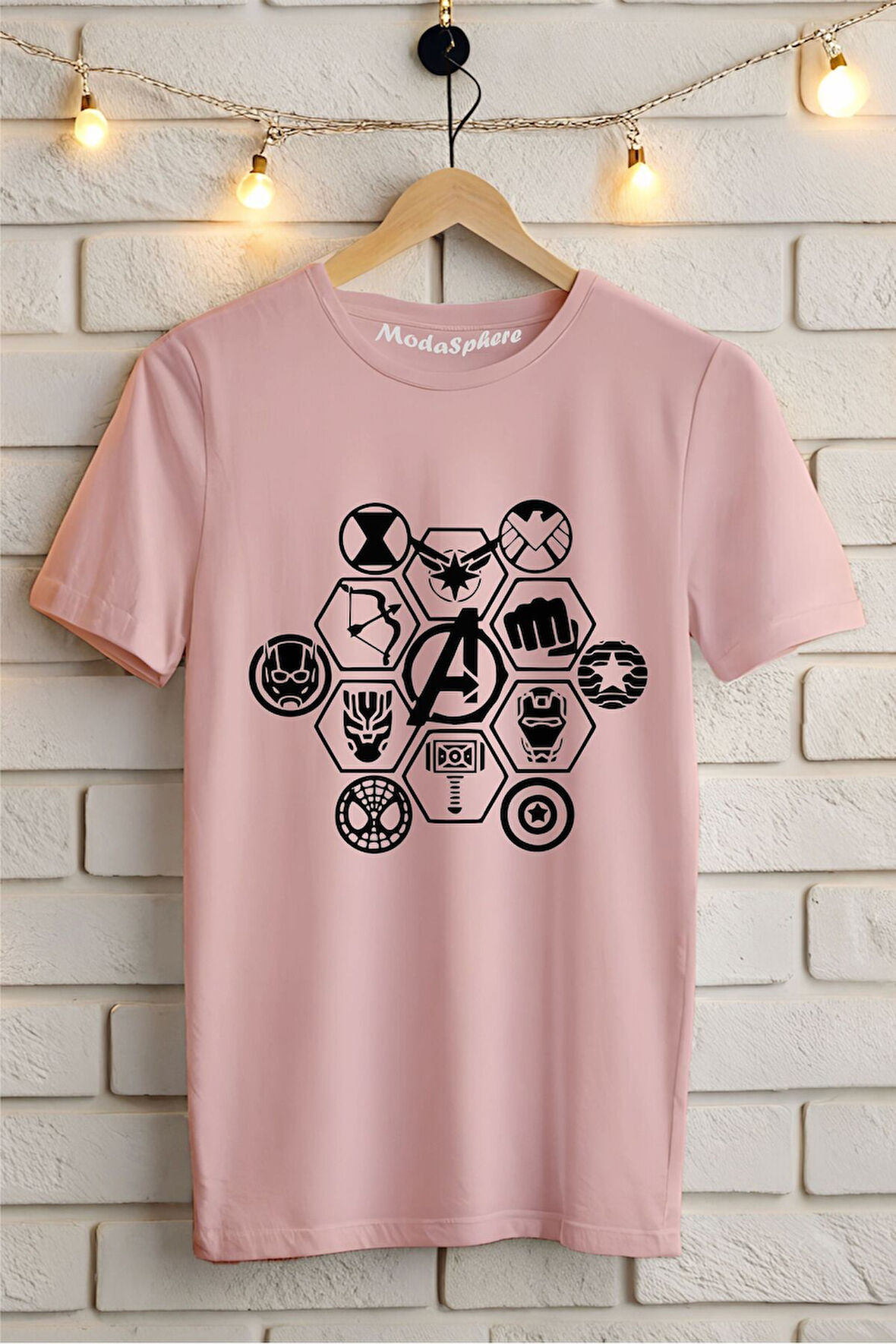 Baskılı Unisex Oversize Tişört