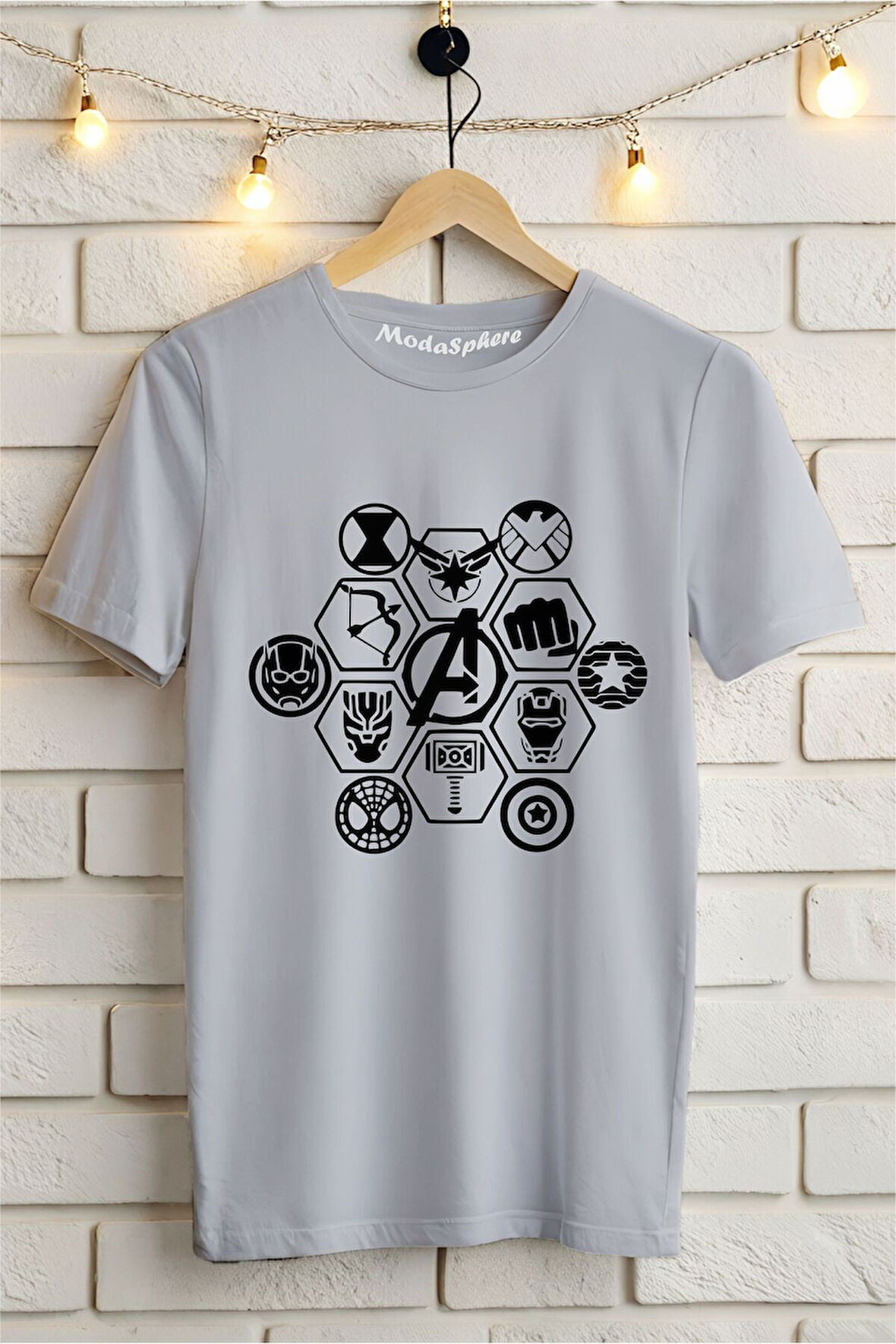 Baskılı Unisex Oversize Tişört