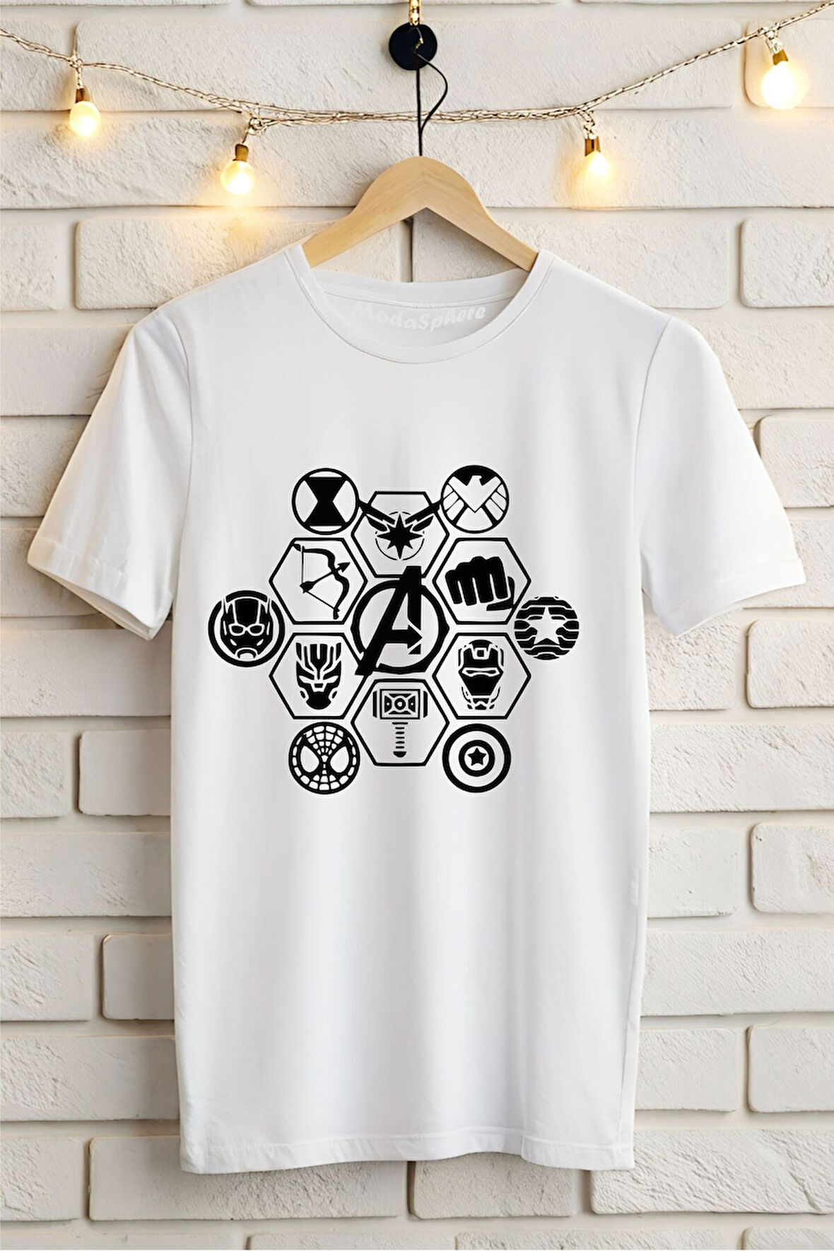 Baskılı Unisex Oversize Tişört