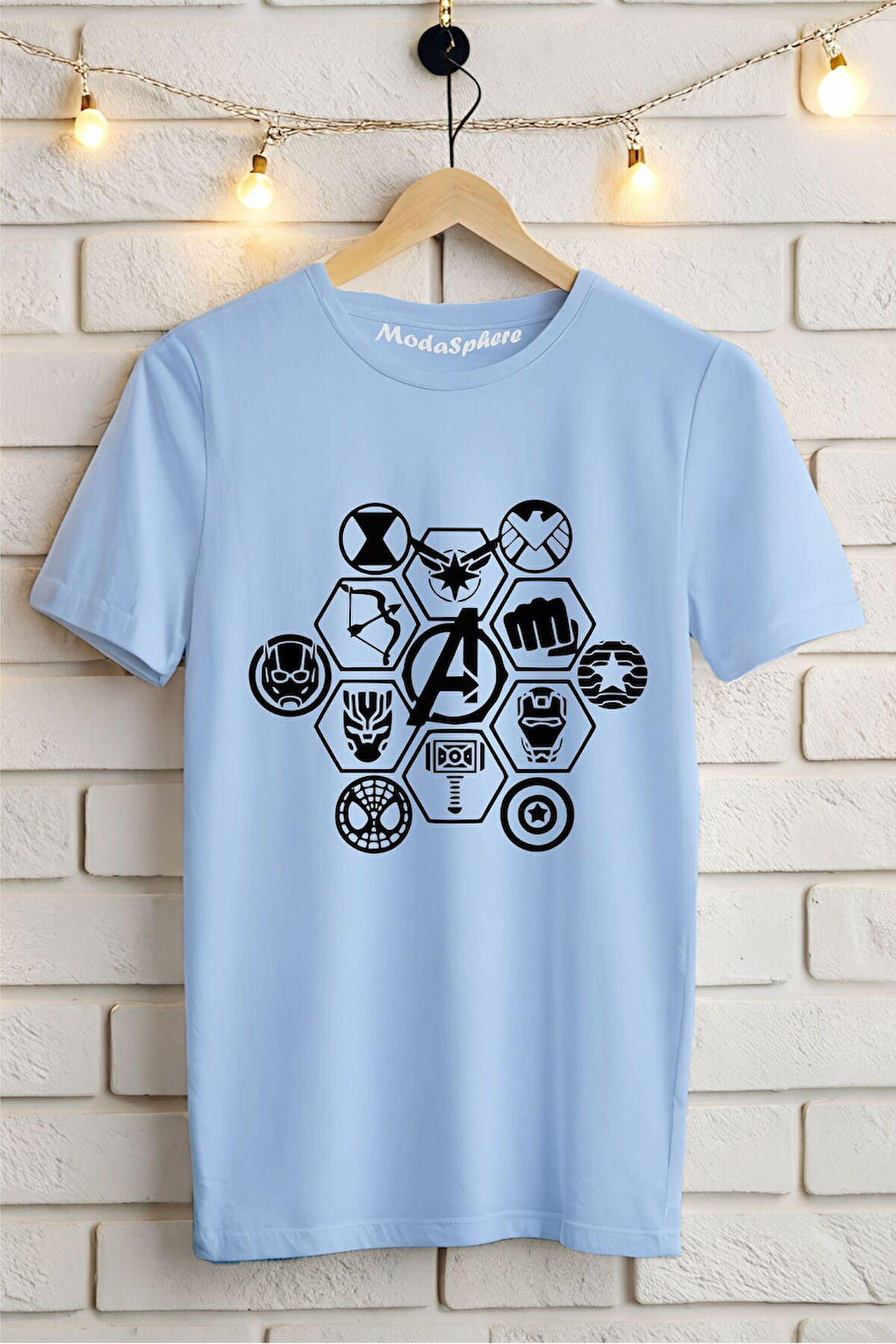 Baskılı Unisex Oversize Tişört