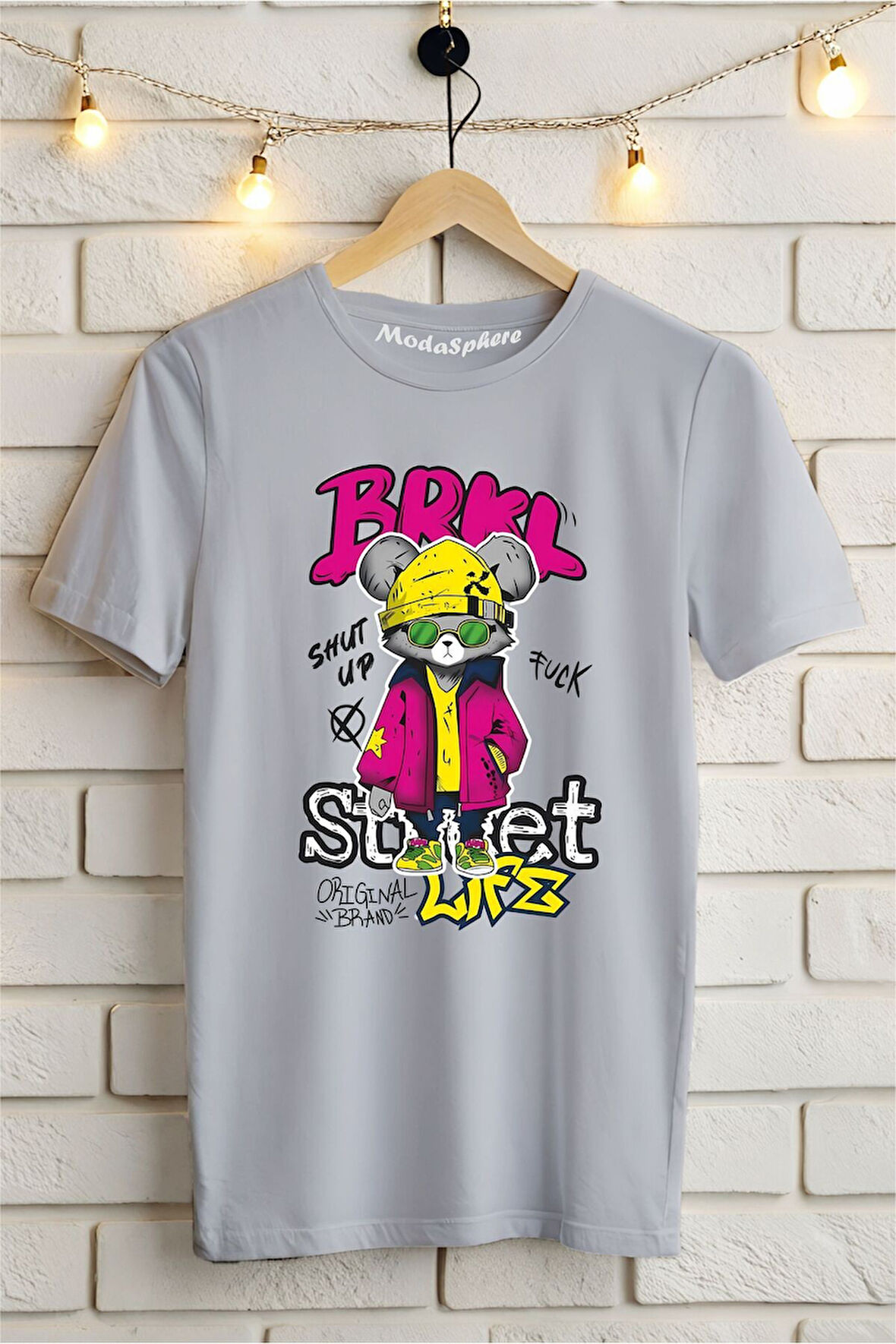 Baskılı Unisex Oversize Tişört