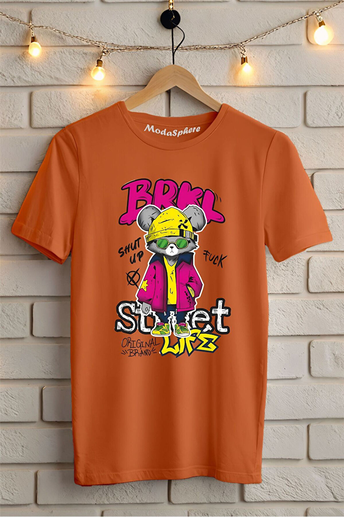 Baskılı Unisex Oversize Tişört