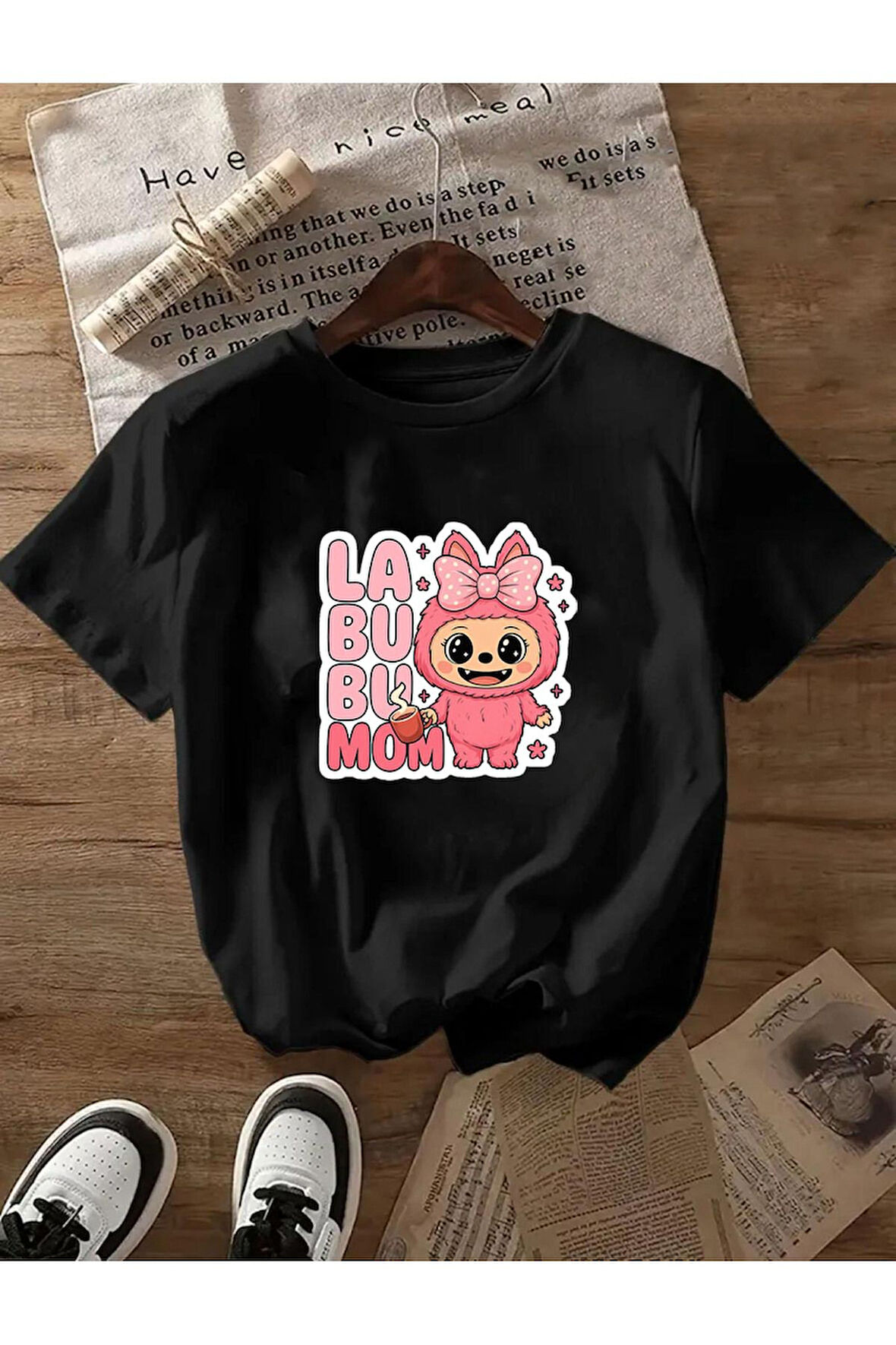 Baskılı Unisex Oversize Tişört