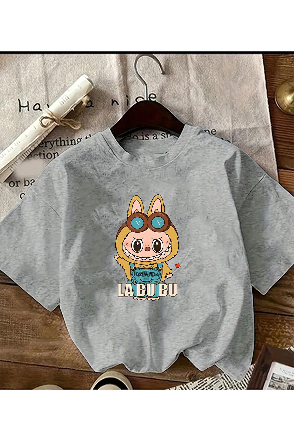 Baskılı Unisex Oversize Tişört