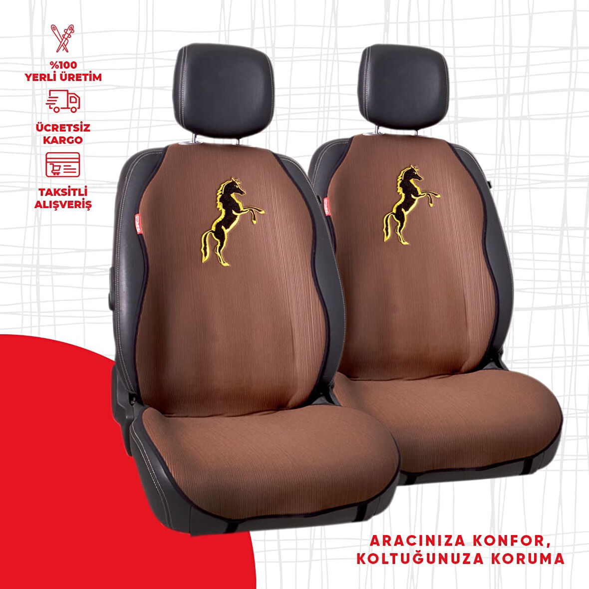 Alfa Romeo Nakışlı Minder