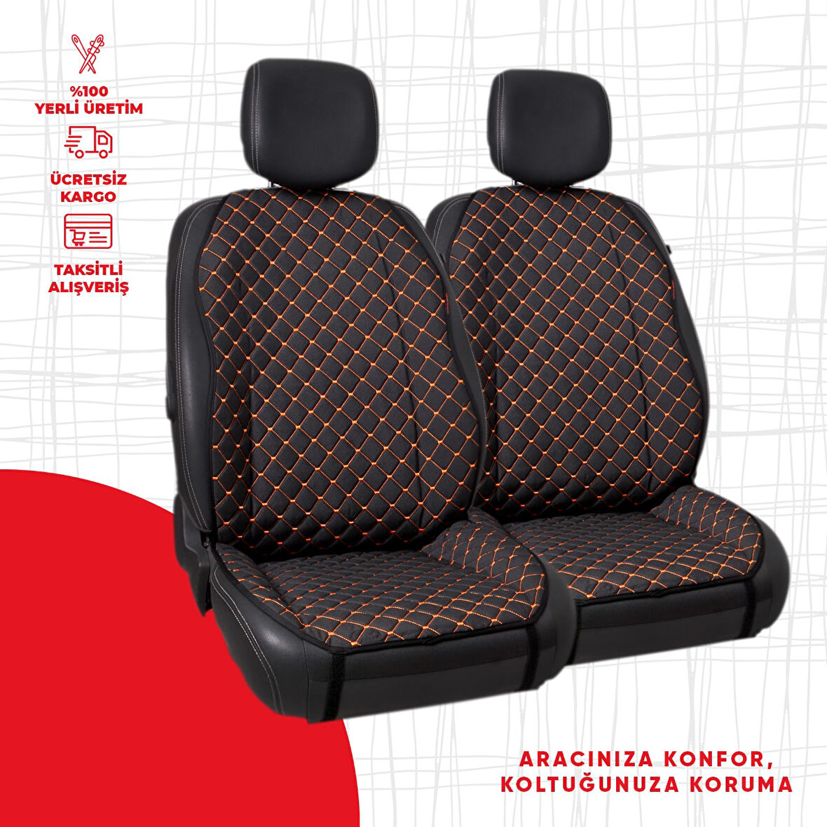 Mavi Kapitone Siyah Suni Deri