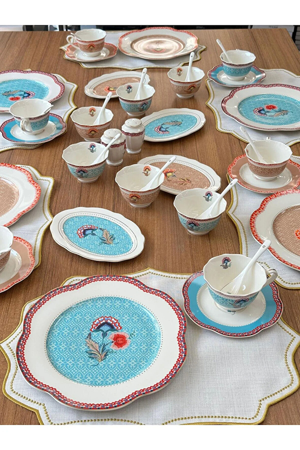 Kahvaltı Takımı 42 Parça 6 Kişilik Porio