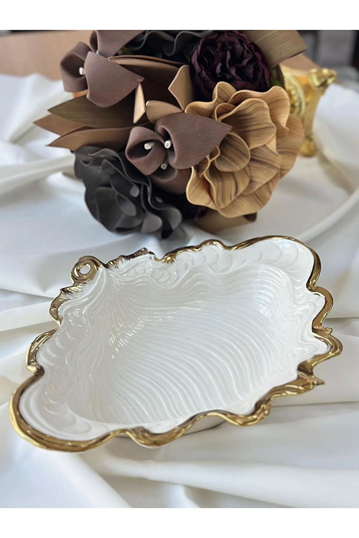 Albero Oval Salata Kasesi 38 Cm