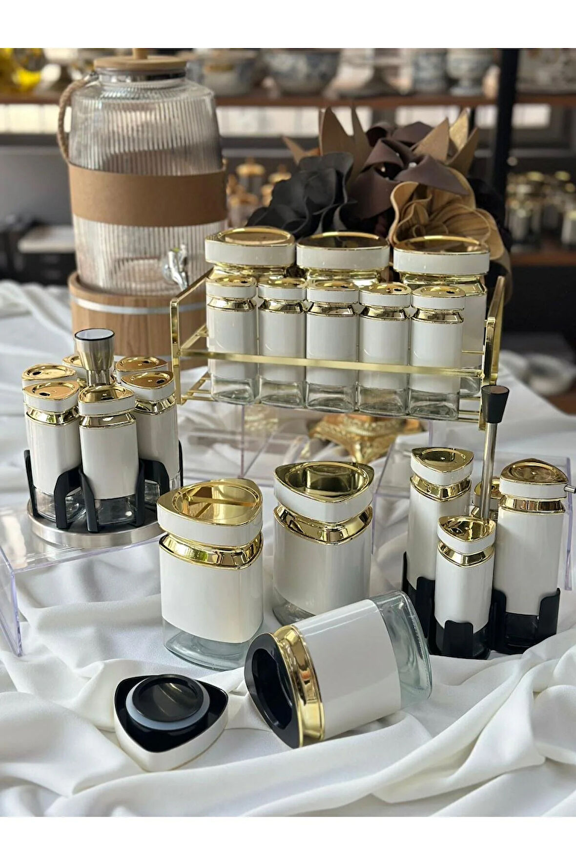 Beyaz 24 Parça Mutfak Seti