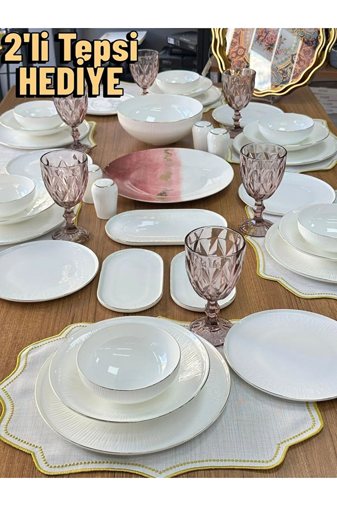 Yemek Takımı 47 Parça 6 Kişilik Branches