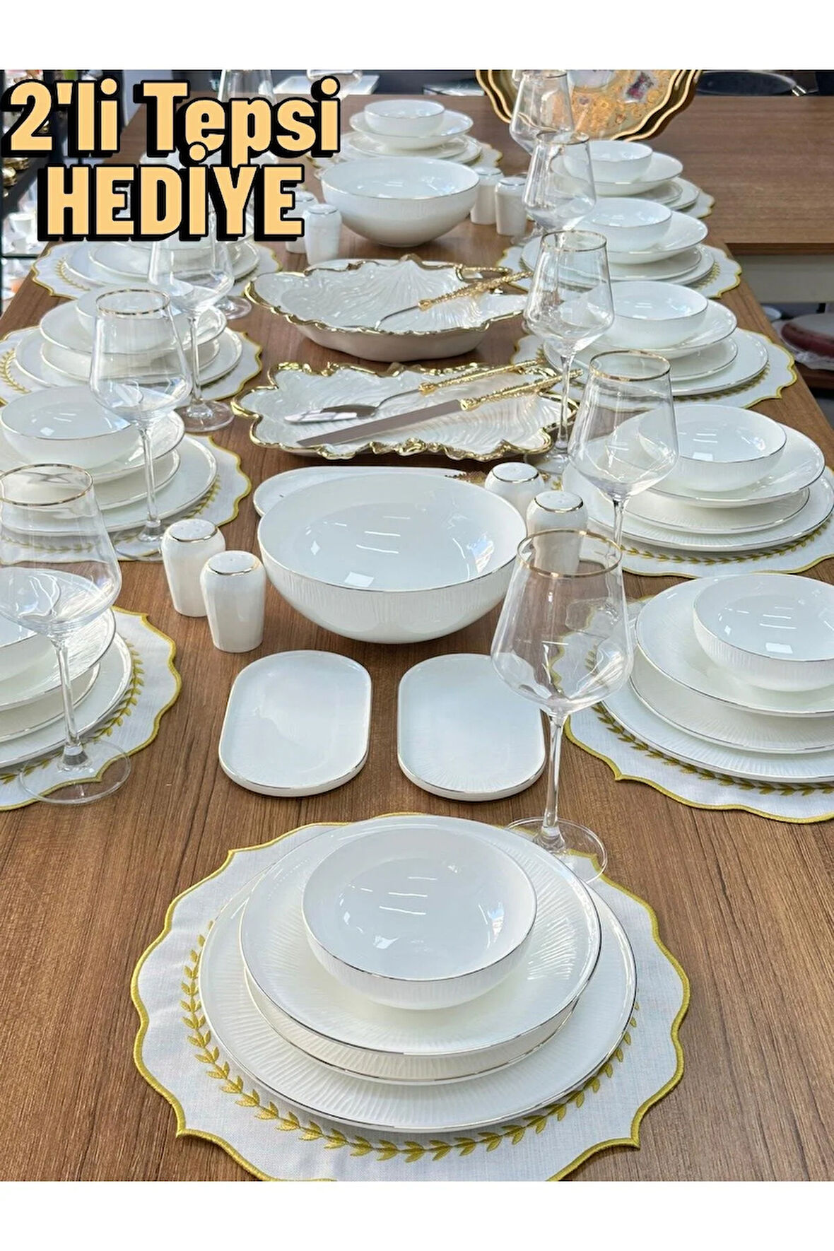 Yemek Takımı 97 Parça 12 Kişilik Branches