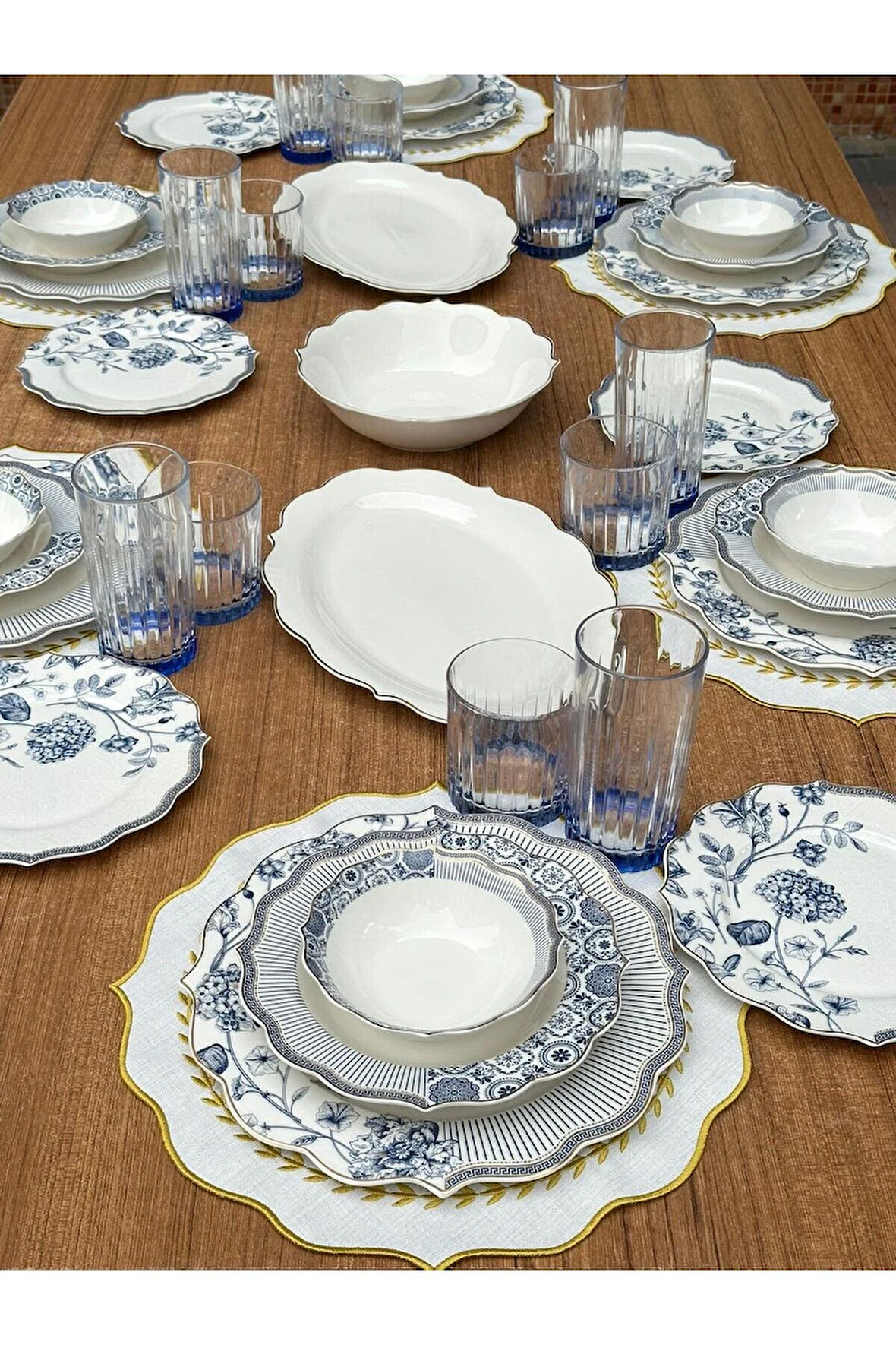 Yemek Takımı 45 Parça 6 Kişilik Fancy