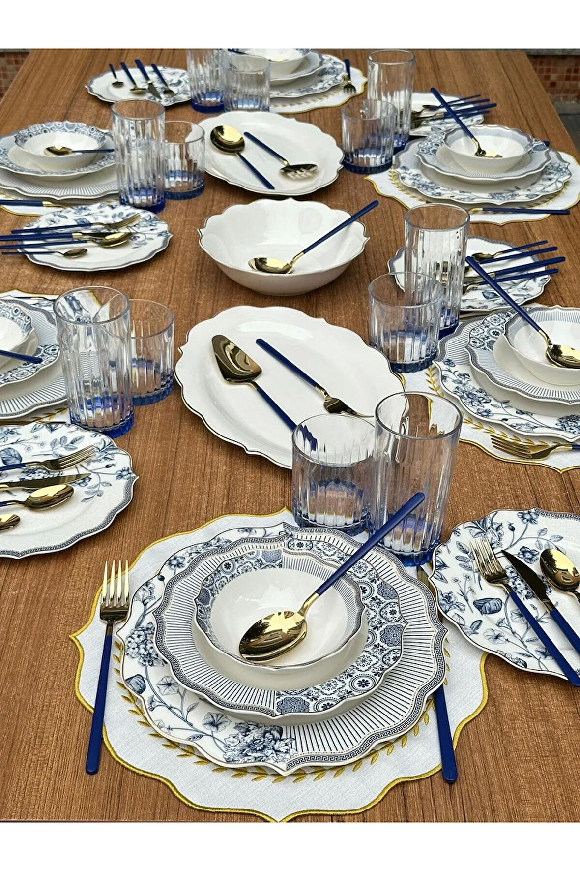 Yemek Takımı 92 Parça 6 Kişilik Fancy