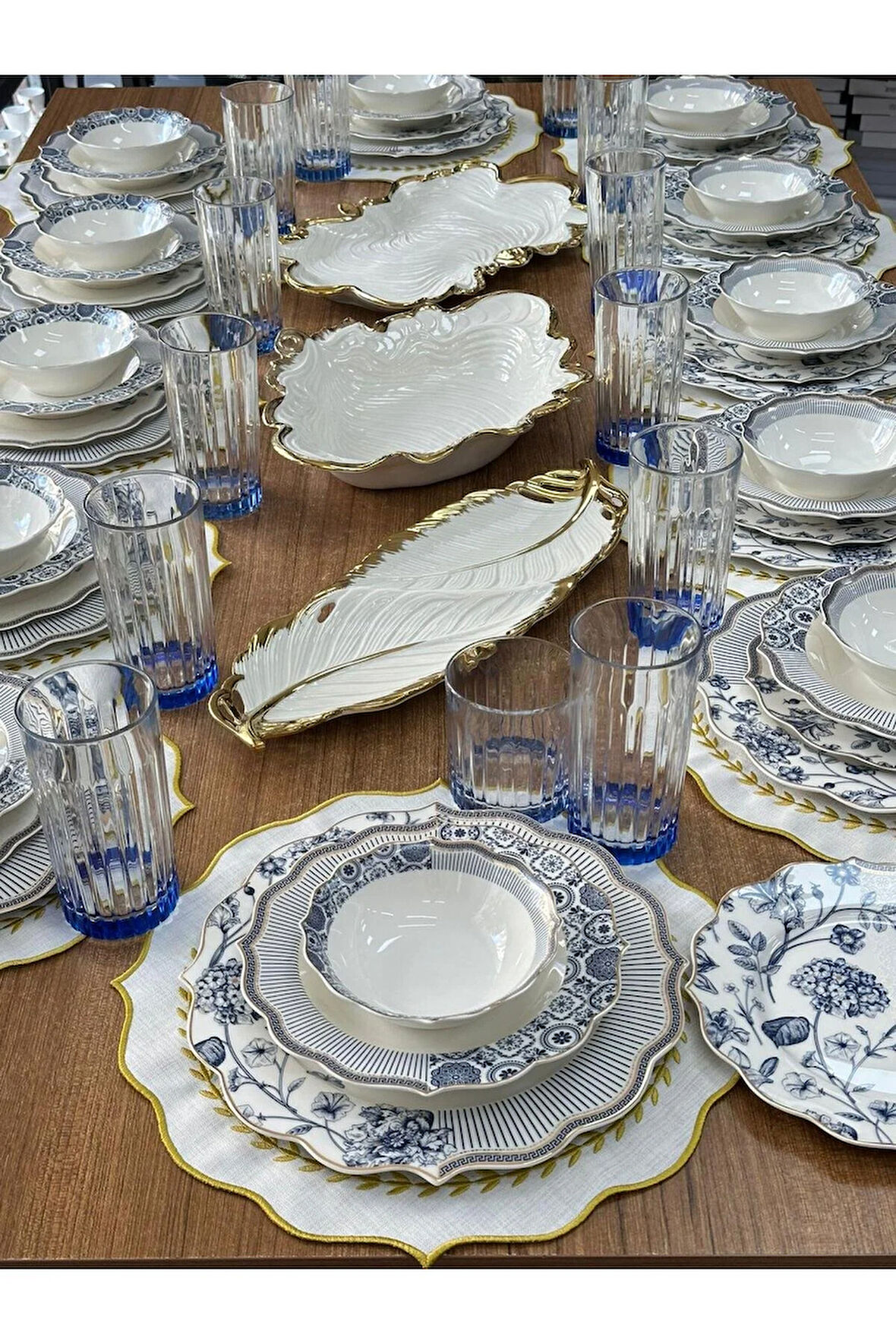 Yemek Takımı 87 Parça 12 Kişilik Fancy