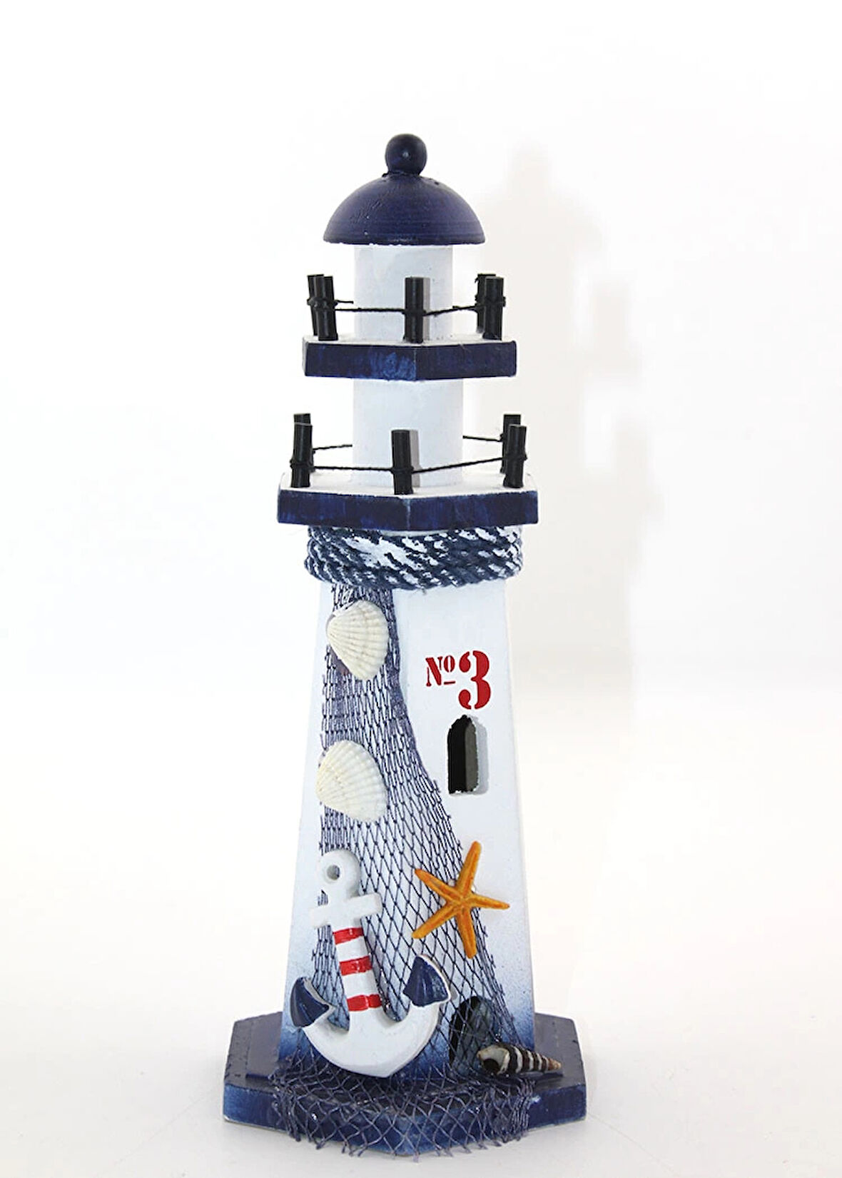 MDB Ahşap Marin Deniz Feneri Model 9