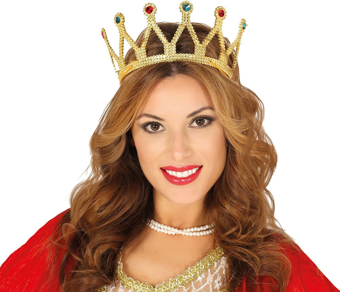 Rönesans Kraliçe Tacı Altın Renk