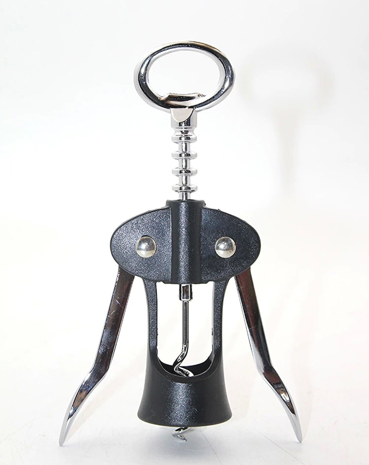 Paslanmaz Çelik Tirbuşon Şarap Açacağı Model 1