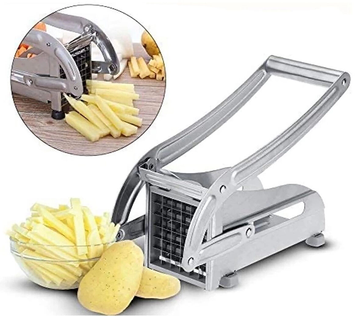 MDB Pratik El Tipi Patates Dilimleyici
