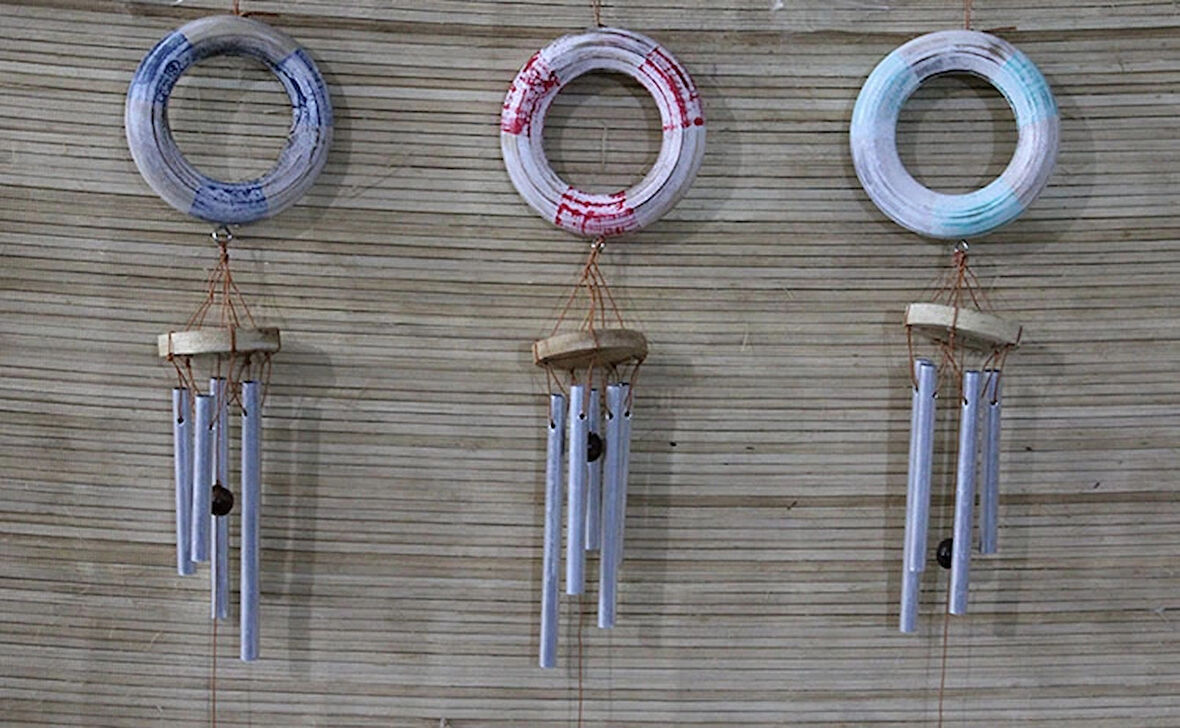 MDB Üstü Ahşap Metal Çan Model 2