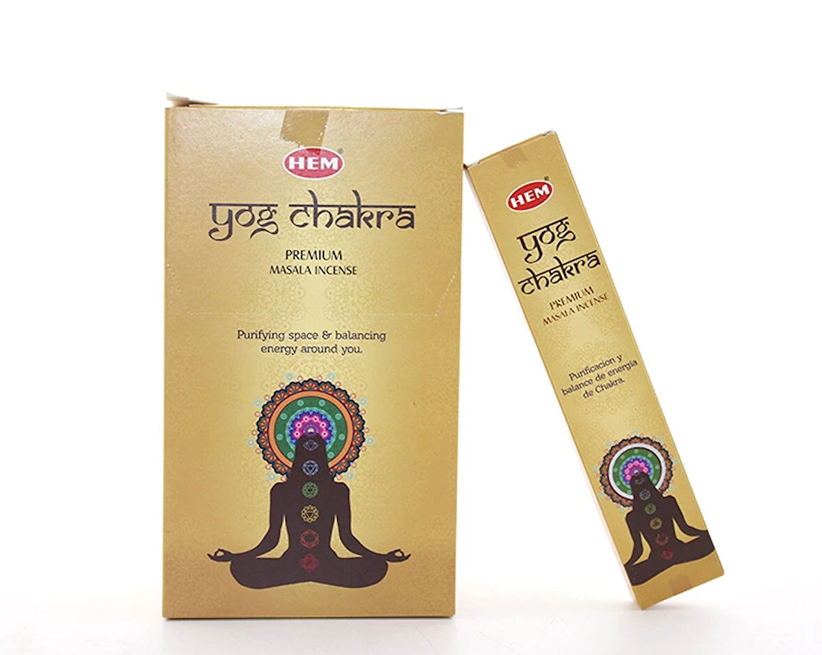 MDB Hem Yog Chakra Masala Aromalı Çubuk Tütsü