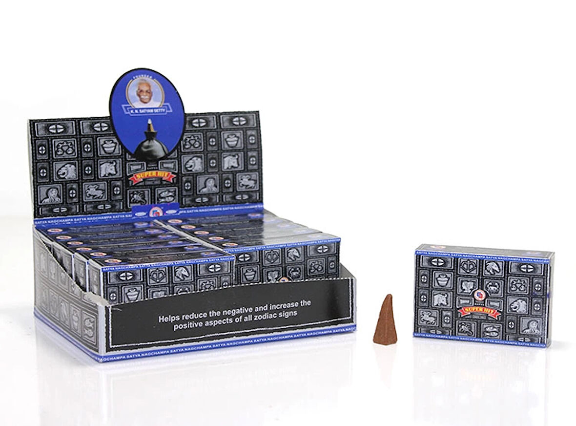 MDB Satya Superhit Aromalı Geri Akış Tütsü