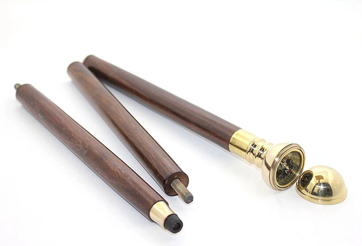 MDB Pirinç Pusulalı Baston Model 2