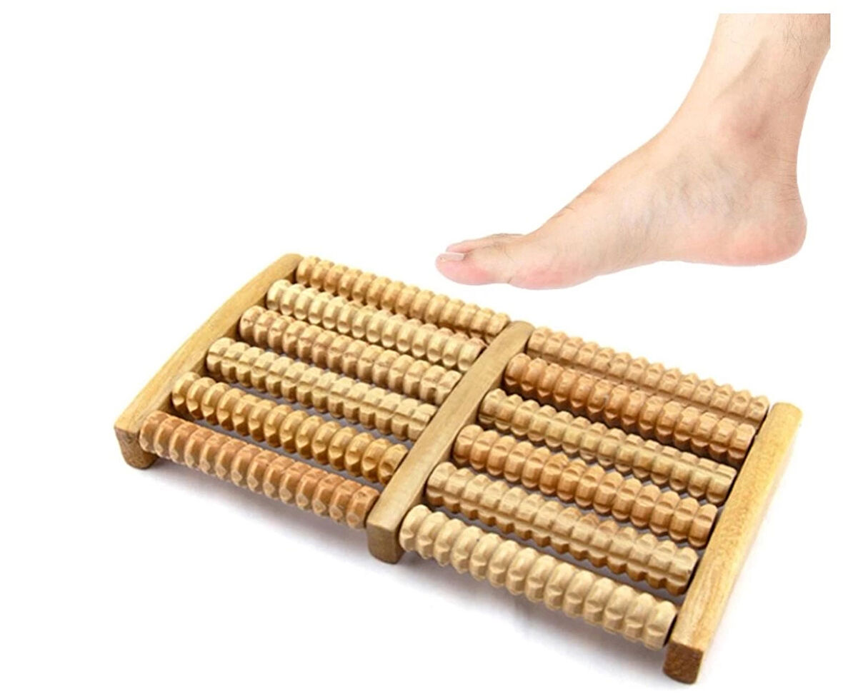MDB Doğal Ahşap Ayak Masaj Aleti