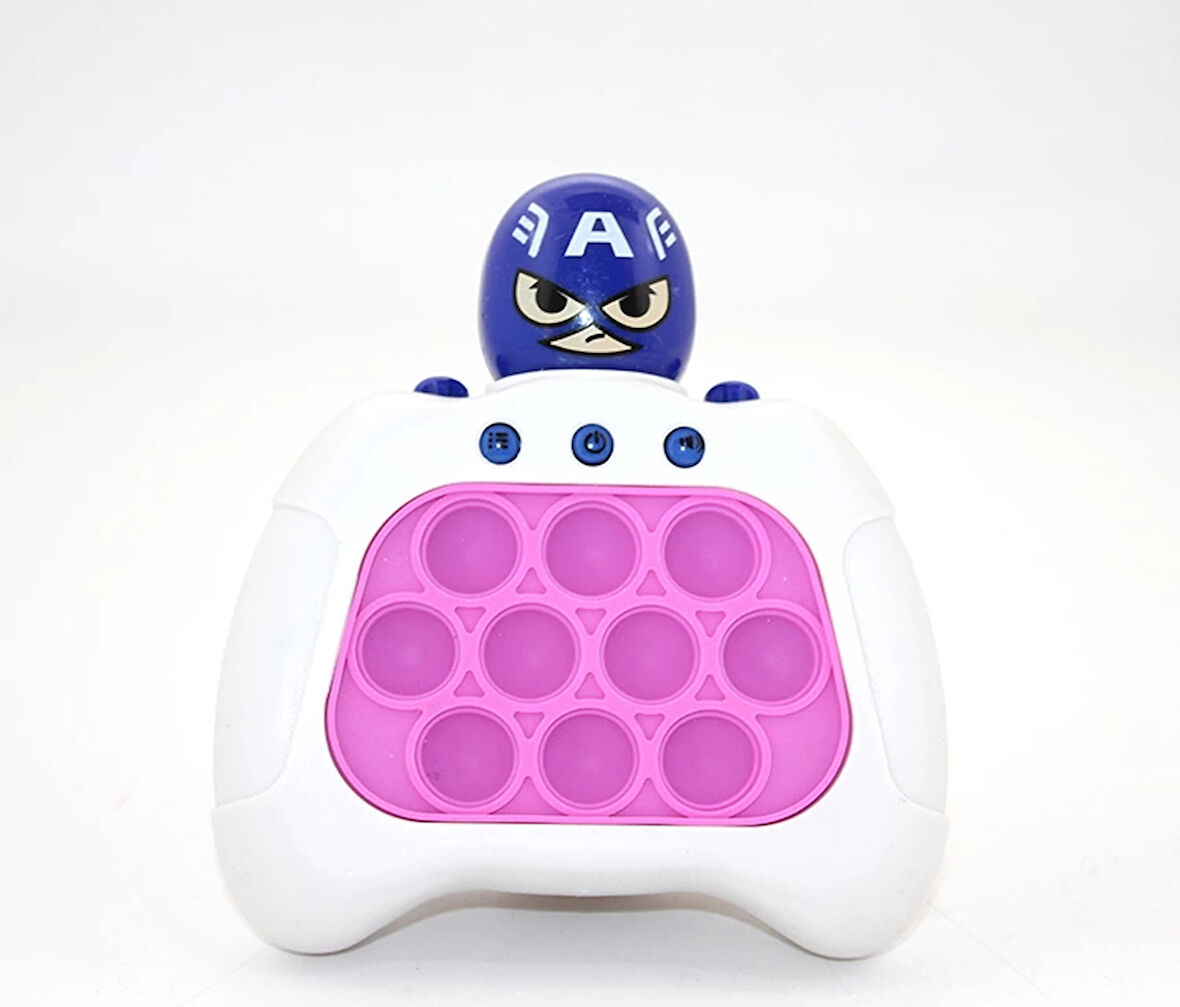 MDB Işıklı Müzikli Pop-It Captain America Tasarımlı