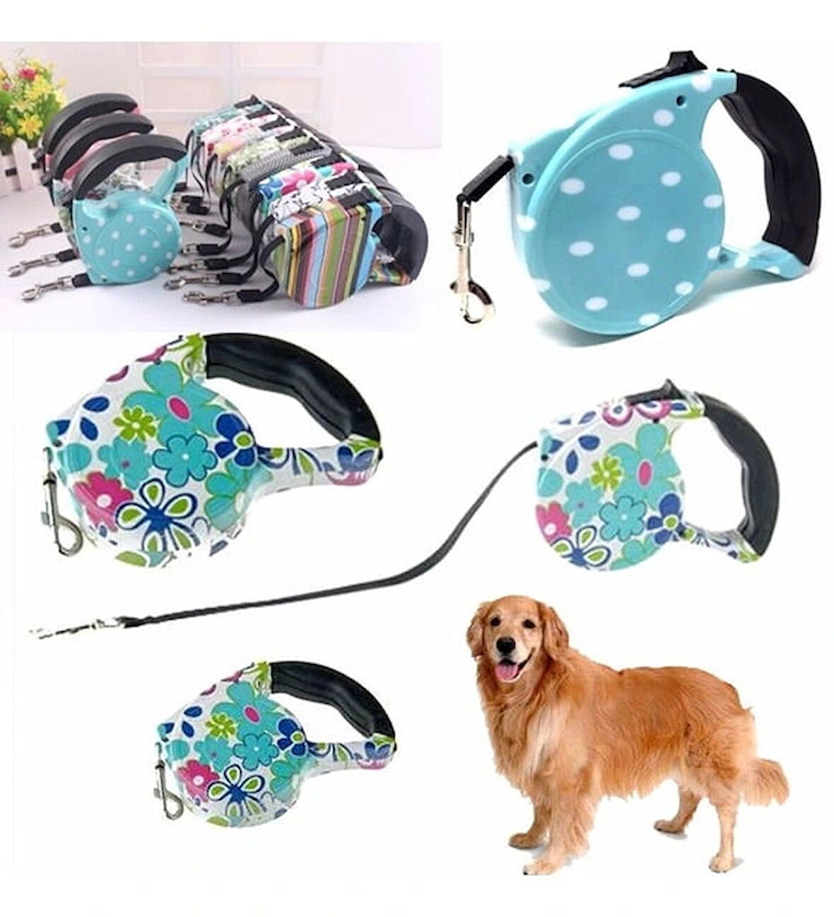 MDB Desenli Köpek Tasması - Pup Style