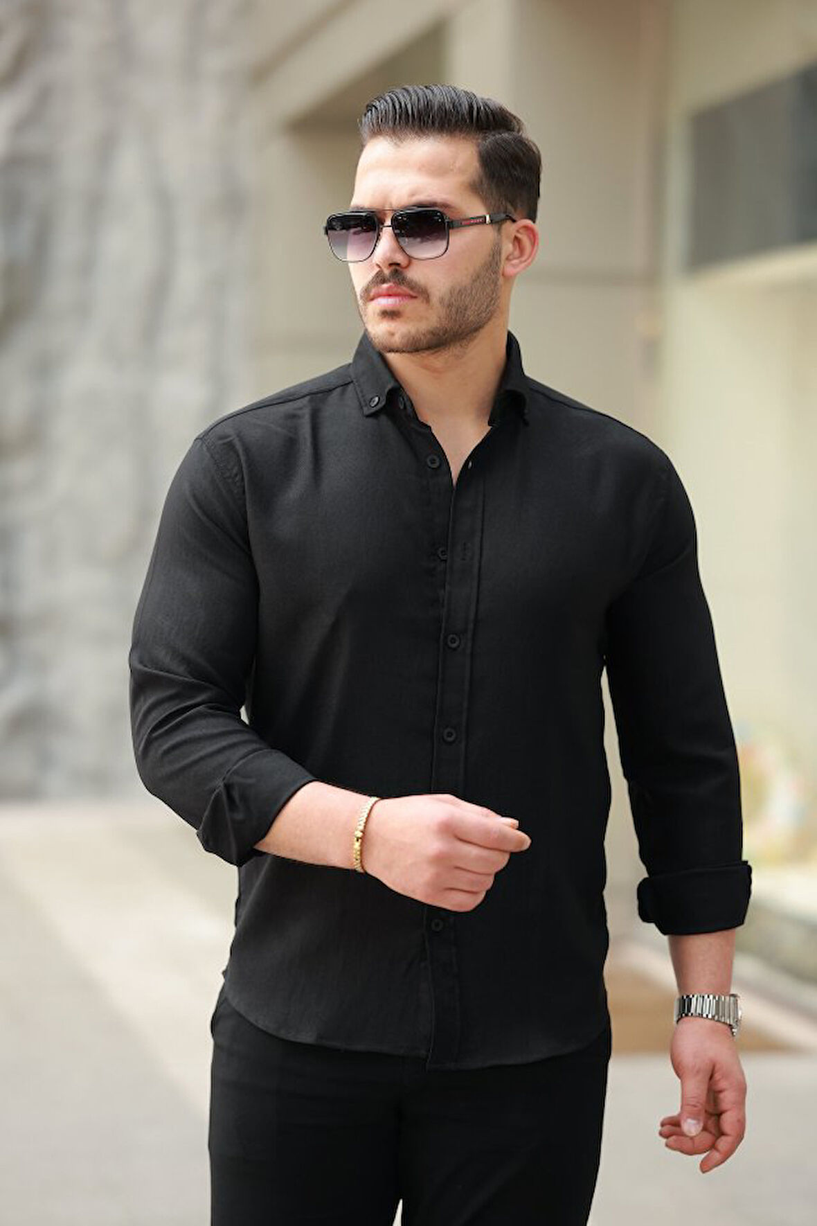 Erkek Uzun Kollu Gömlek