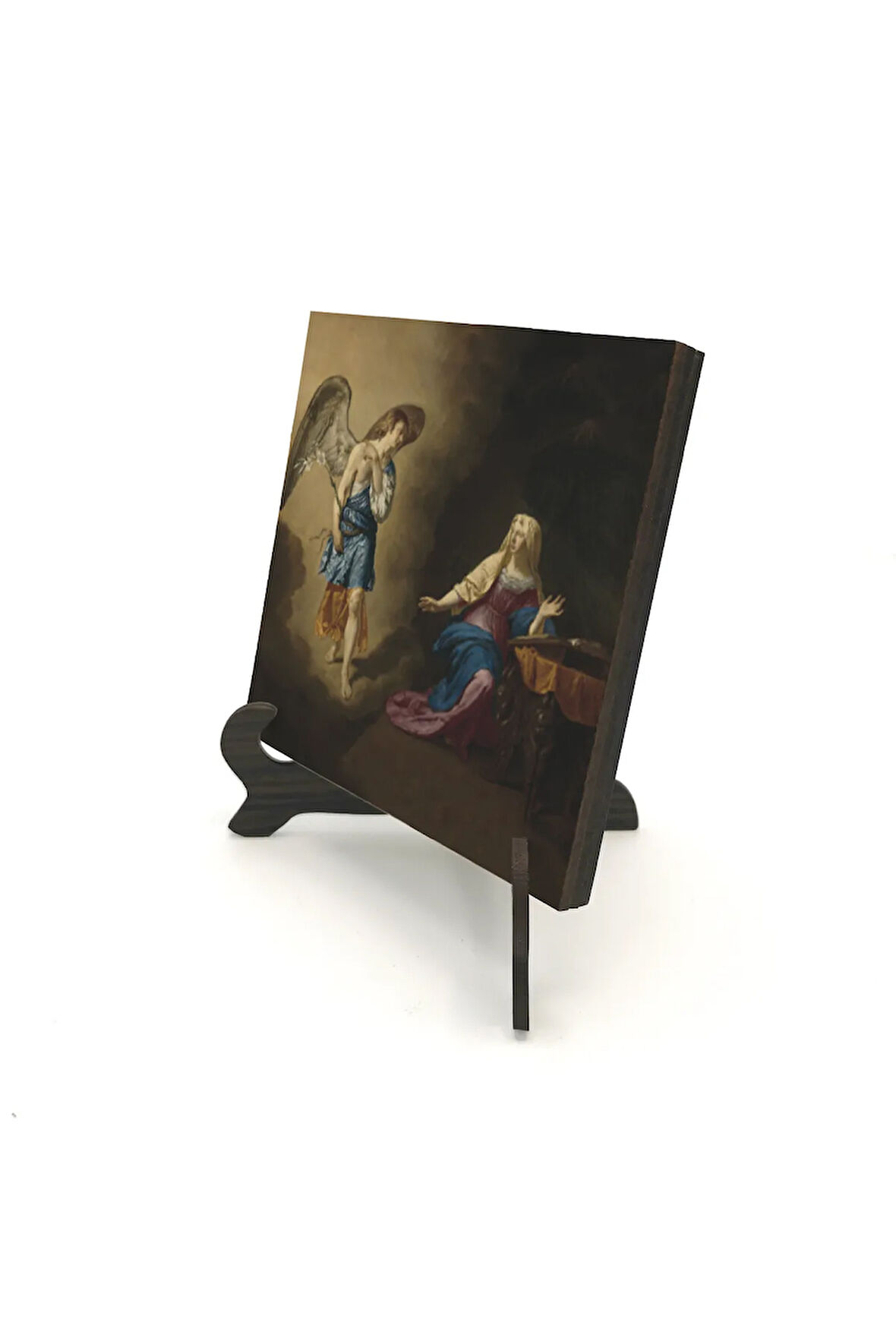 Meryem’e Müjde (Adriaen van de Velde, 1667) Baskılı MDF Masaüstlük 10X10