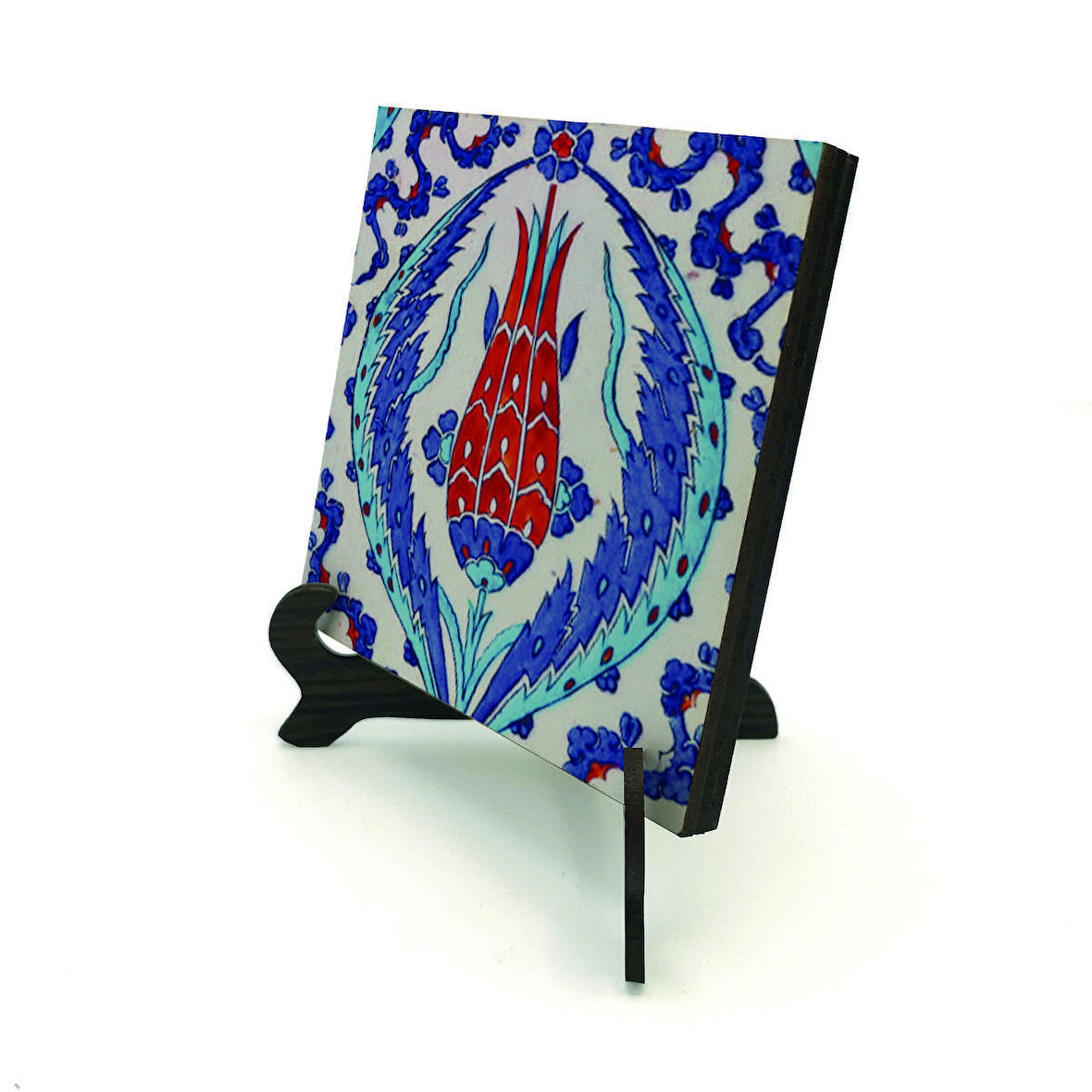 Rüstempaşa Camisi Çini DeseniBaskılı MDF Masaüstlük