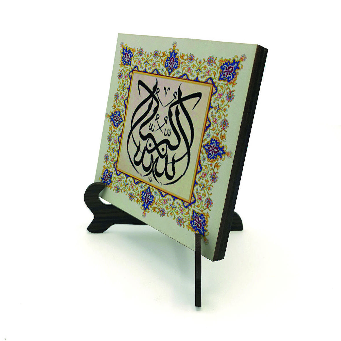 "Allahuekber" (Allah Büyüktür)Yazılı MDF Masaüstlük