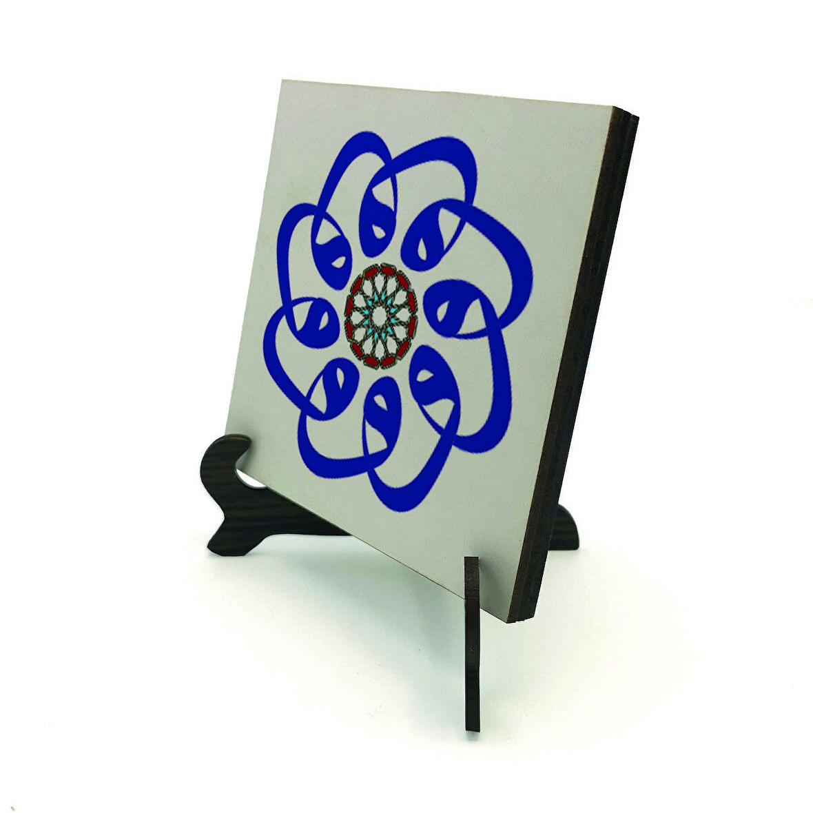 8’li Vav harfiYazılı MDF Masaüstlük