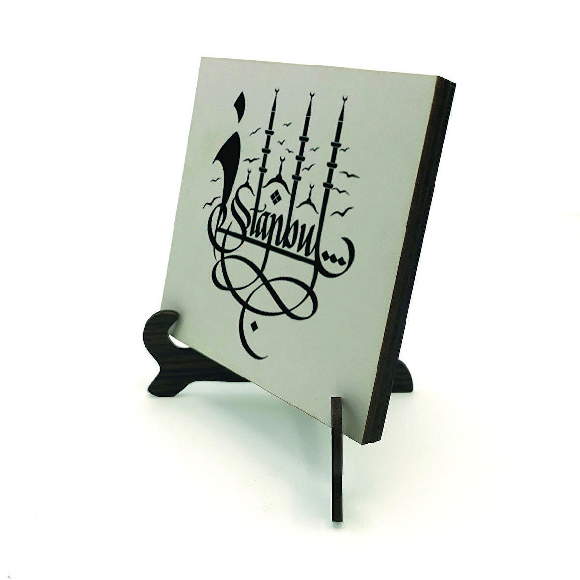 “İstanbul”Yazılı MDF Masaüstlük