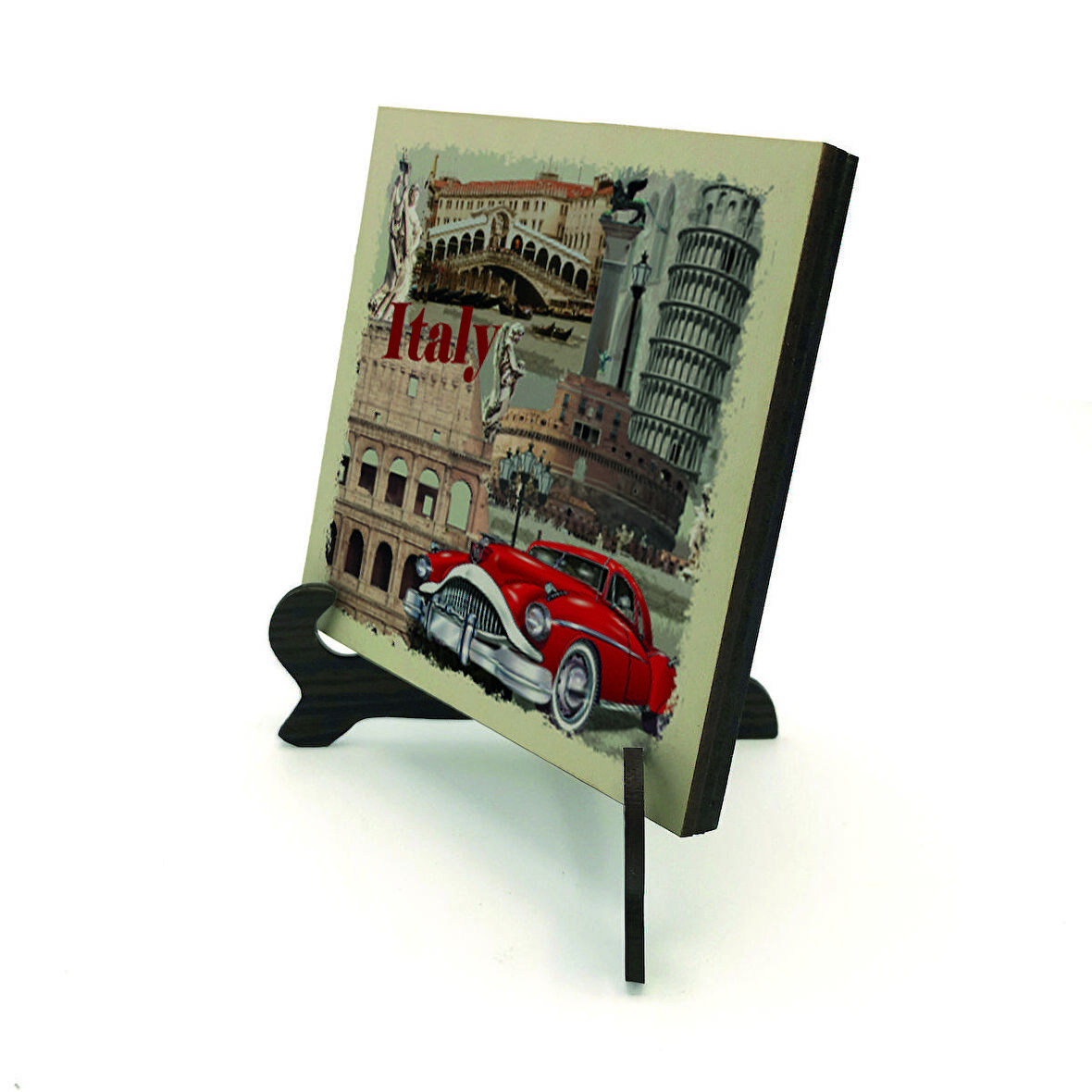 İtalya GörseliBaskılı MDF Masaüstlük