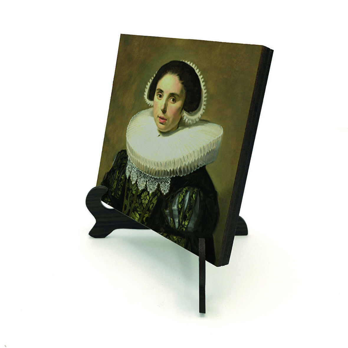 "Bir Kadın Portresi" ResmiBaskılı MDF Masaüstlük