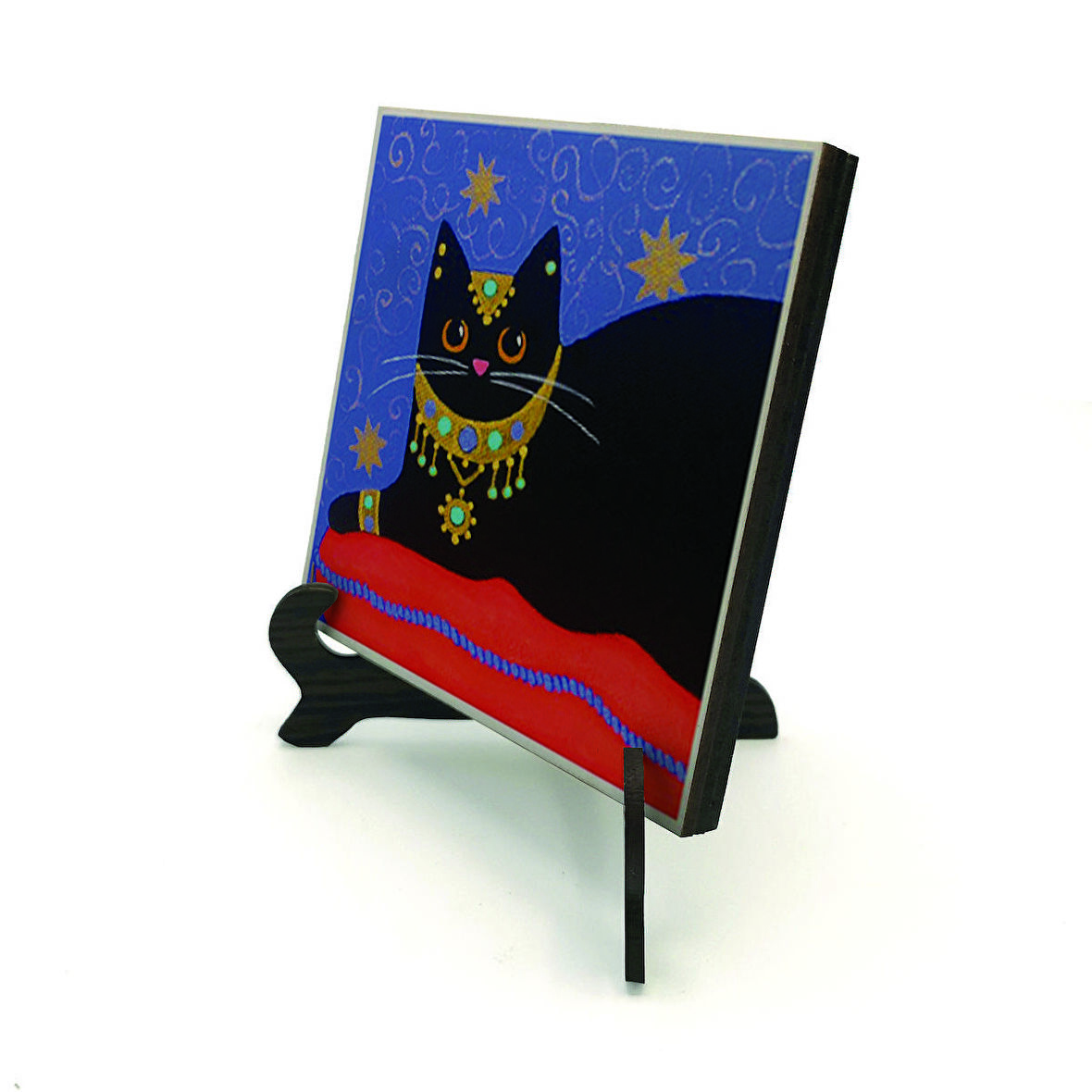  KediBaskılı MDF Masaüstlük