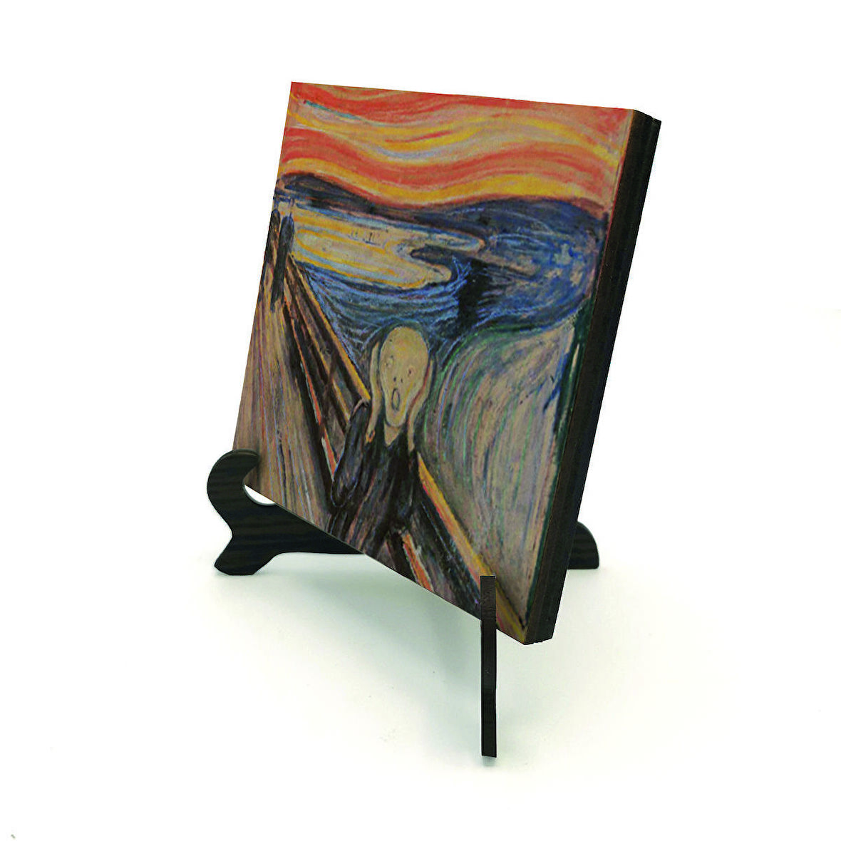  Çığlık (Edvard Munch, 1893)Baskılı MDF Masaüstlük