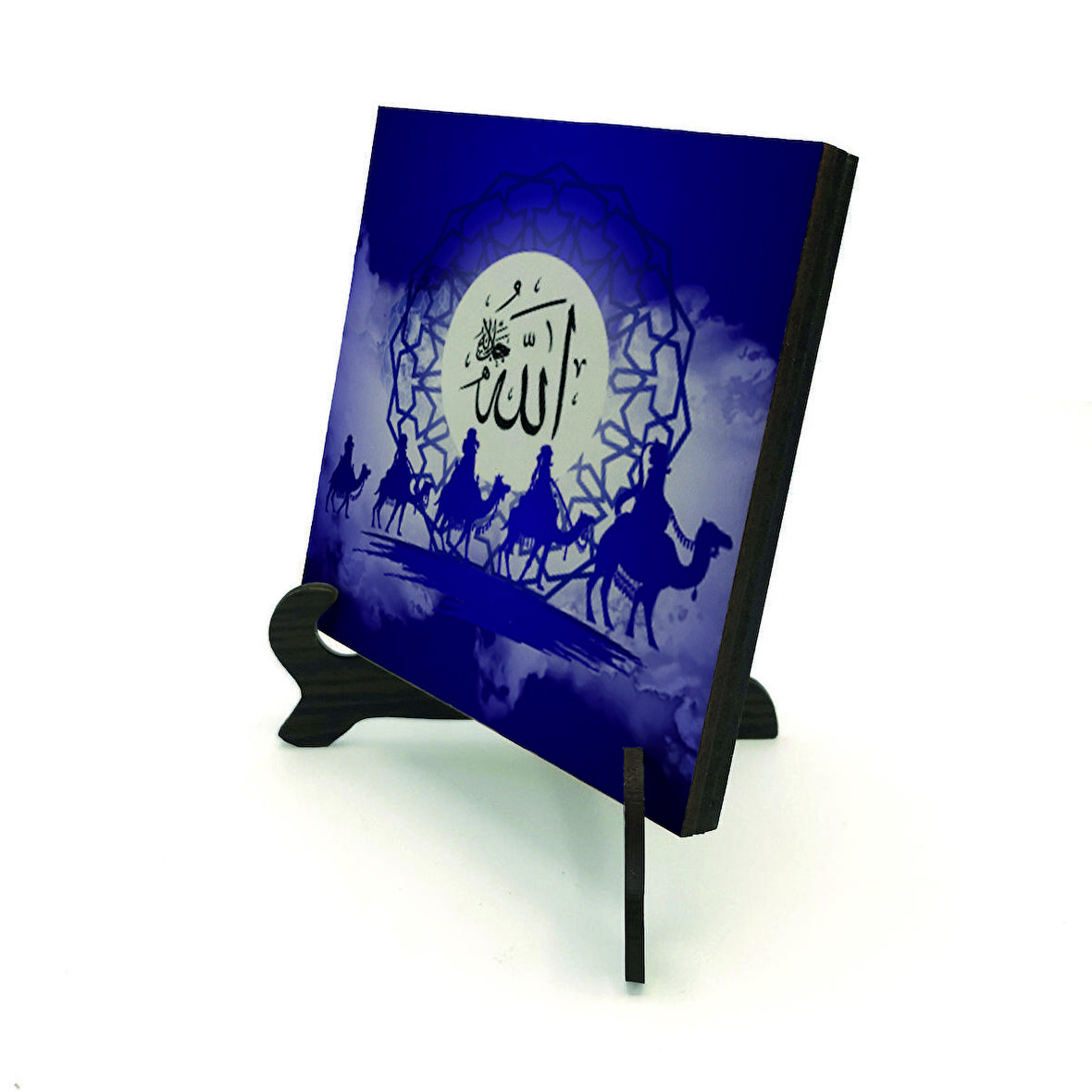 Çöl Kervanı Baskılı MDF Masaüstlük