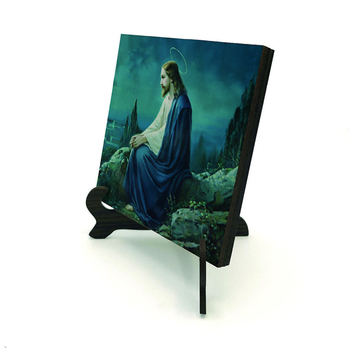 Hz. İsa GörseliBaskılı MDF Masaüstlük