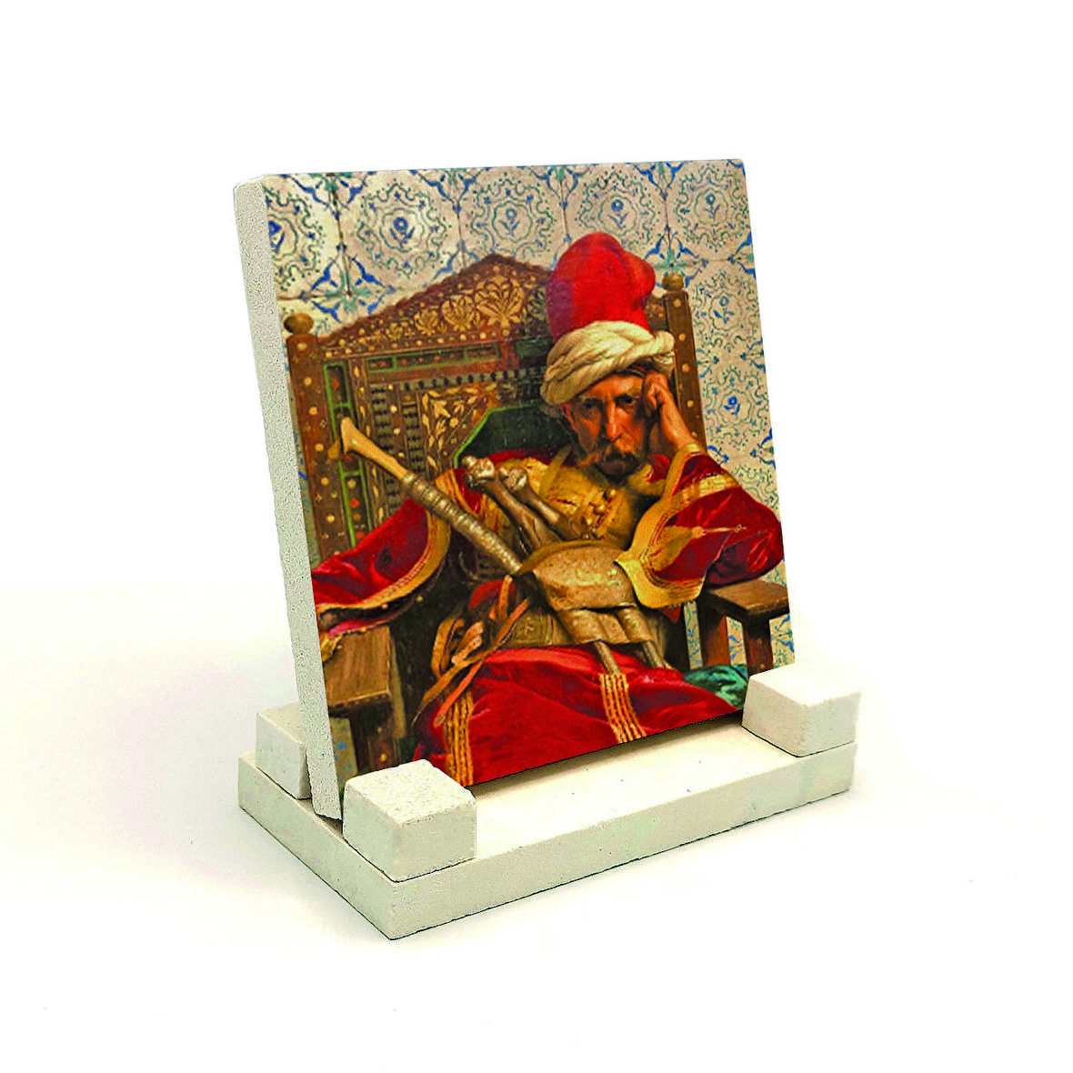 "Markos Botsaris" ResmiBaskılı MDF Masaüstlük