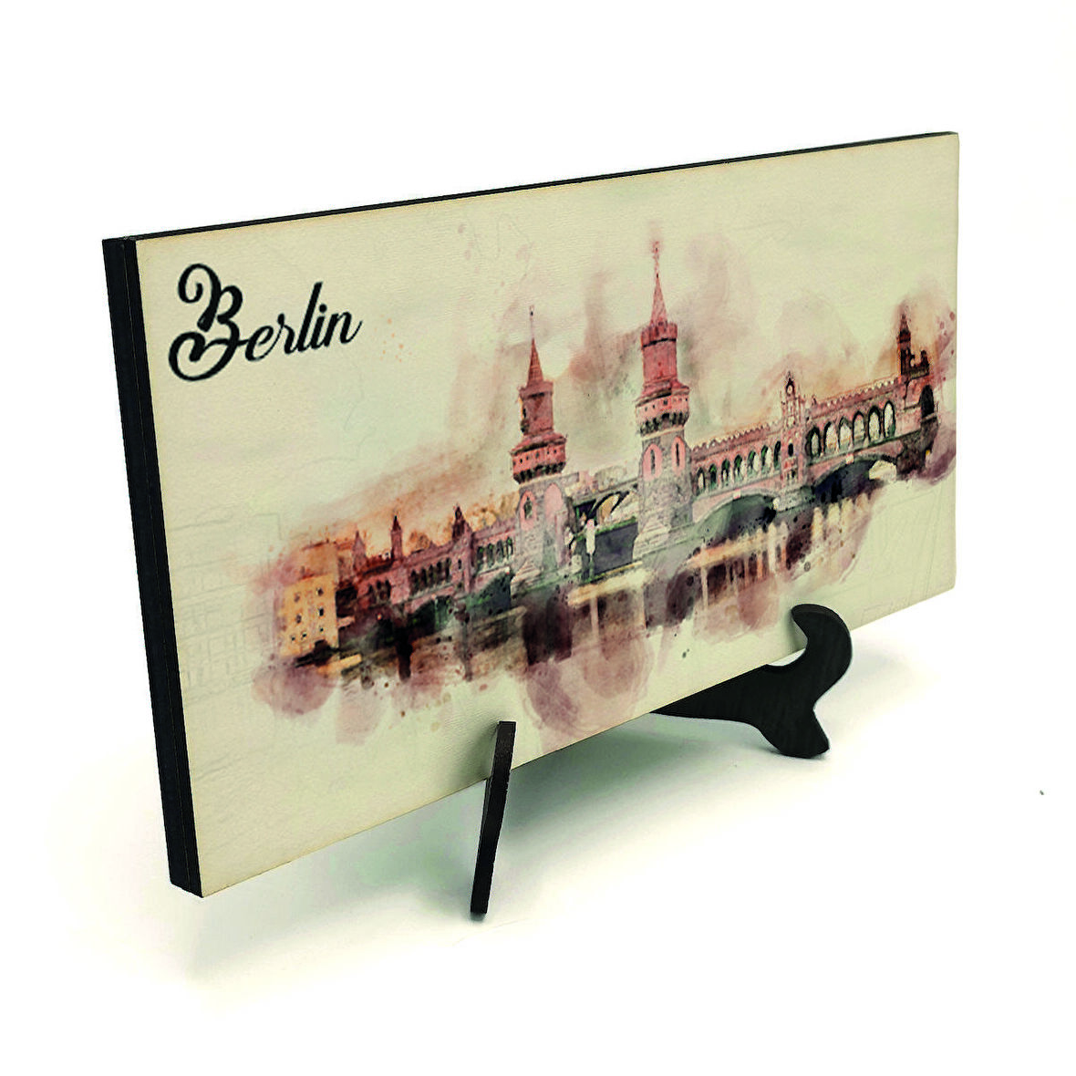 Berlin Baskılı MDF Masaüstlük