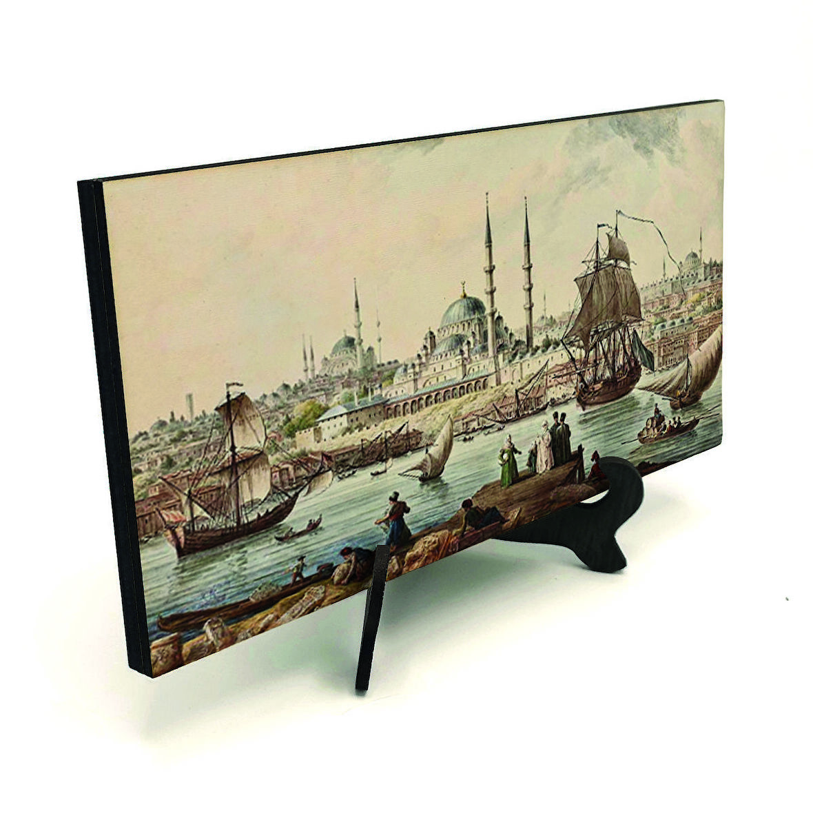 Eski İstanbul ManzarasıBaskılı MDF Masaüstlük